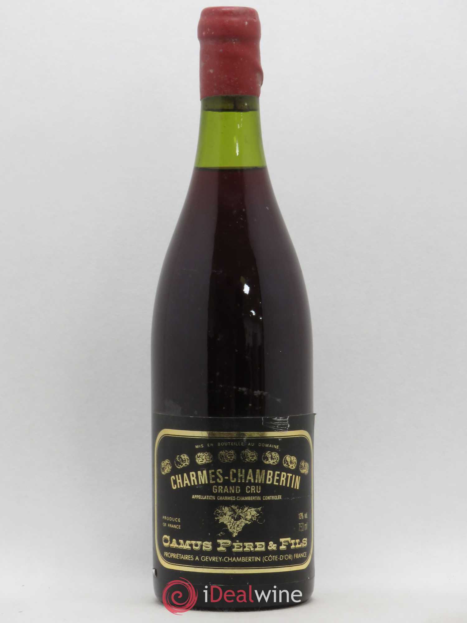 Charmes-Chambertin Grand Cru Camus Père et Fils (Domaine) - Lot de 1 bouteille - 0