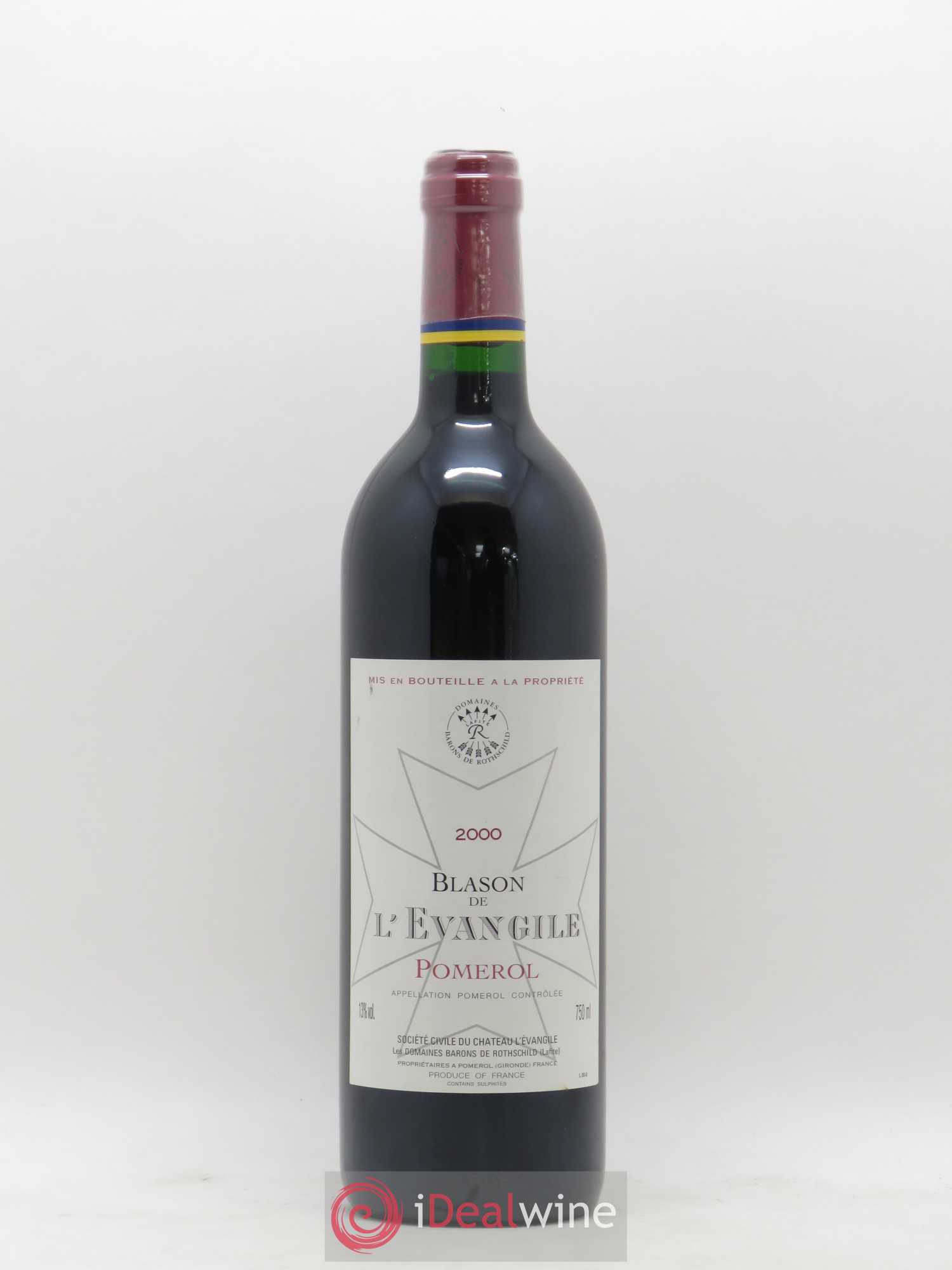 Blason de l'Evangile 2000 - Lot de 1 bouteille - 0