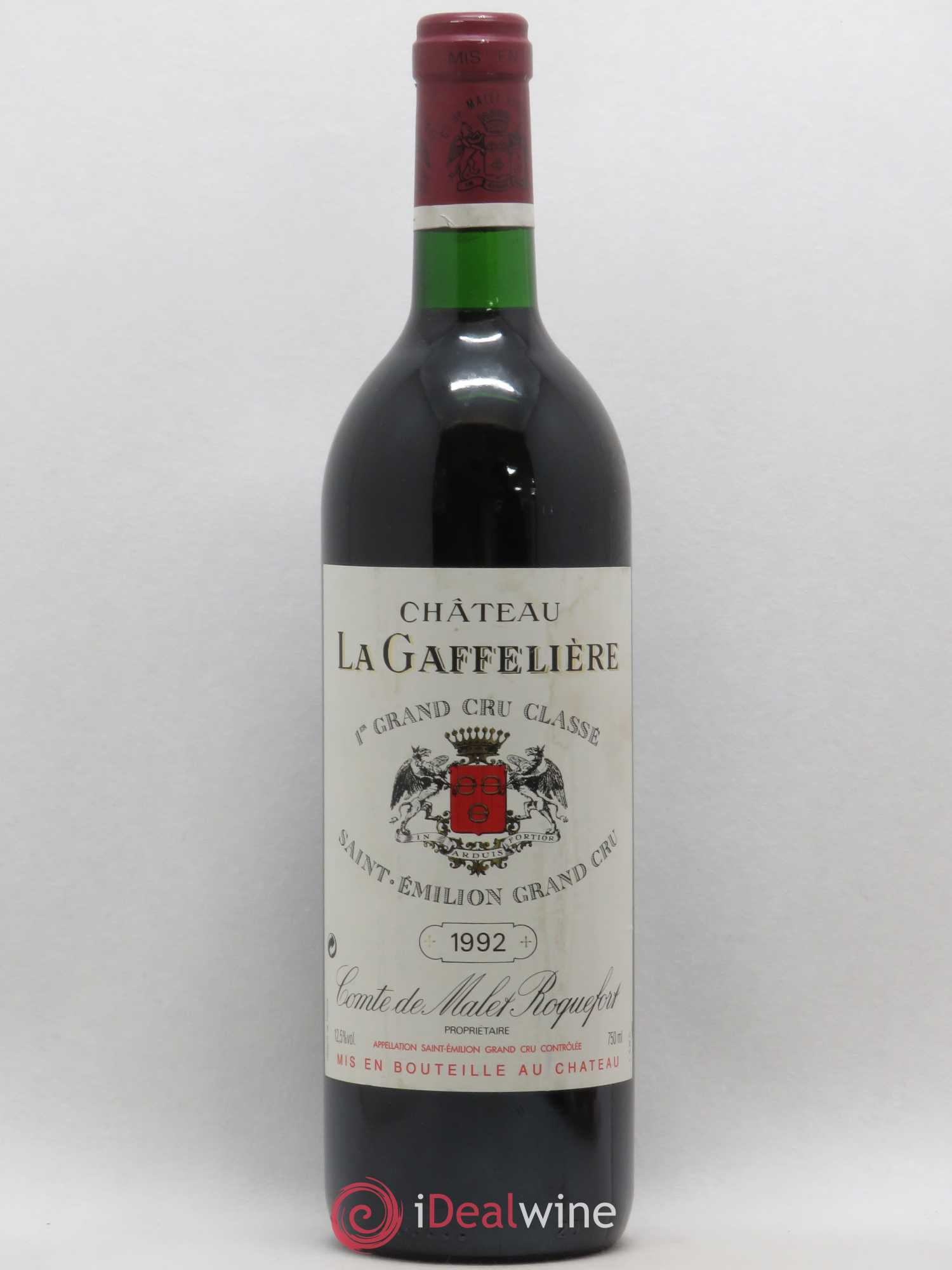 Château la Gaffelière 1er Grand Cru Classé B 1992 - Lot de 1 bouteille - 0