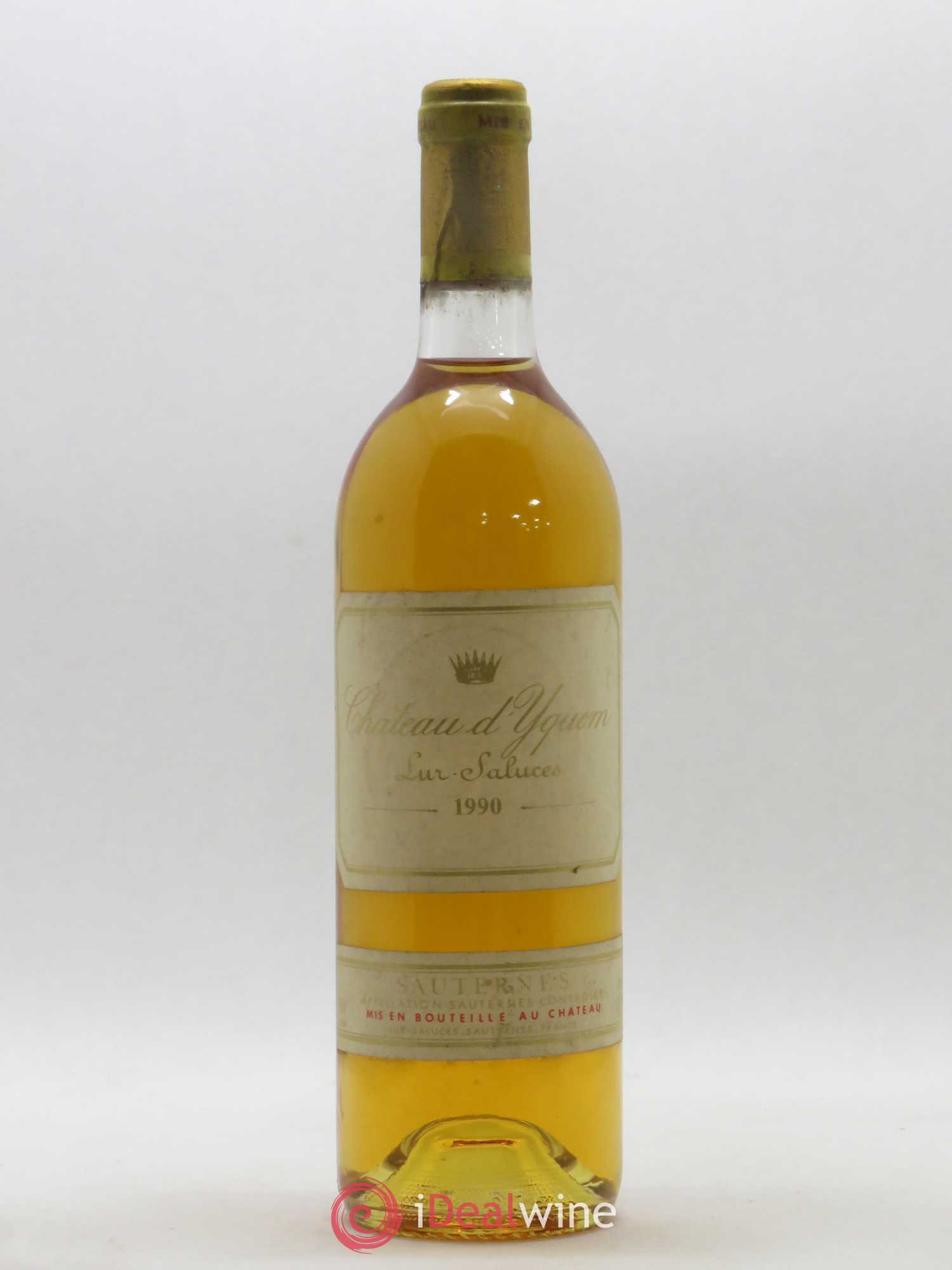 Château d' Yquem 1er Cru Classé Supérieur 1990 - Lotto di 1 bottiglia - 0