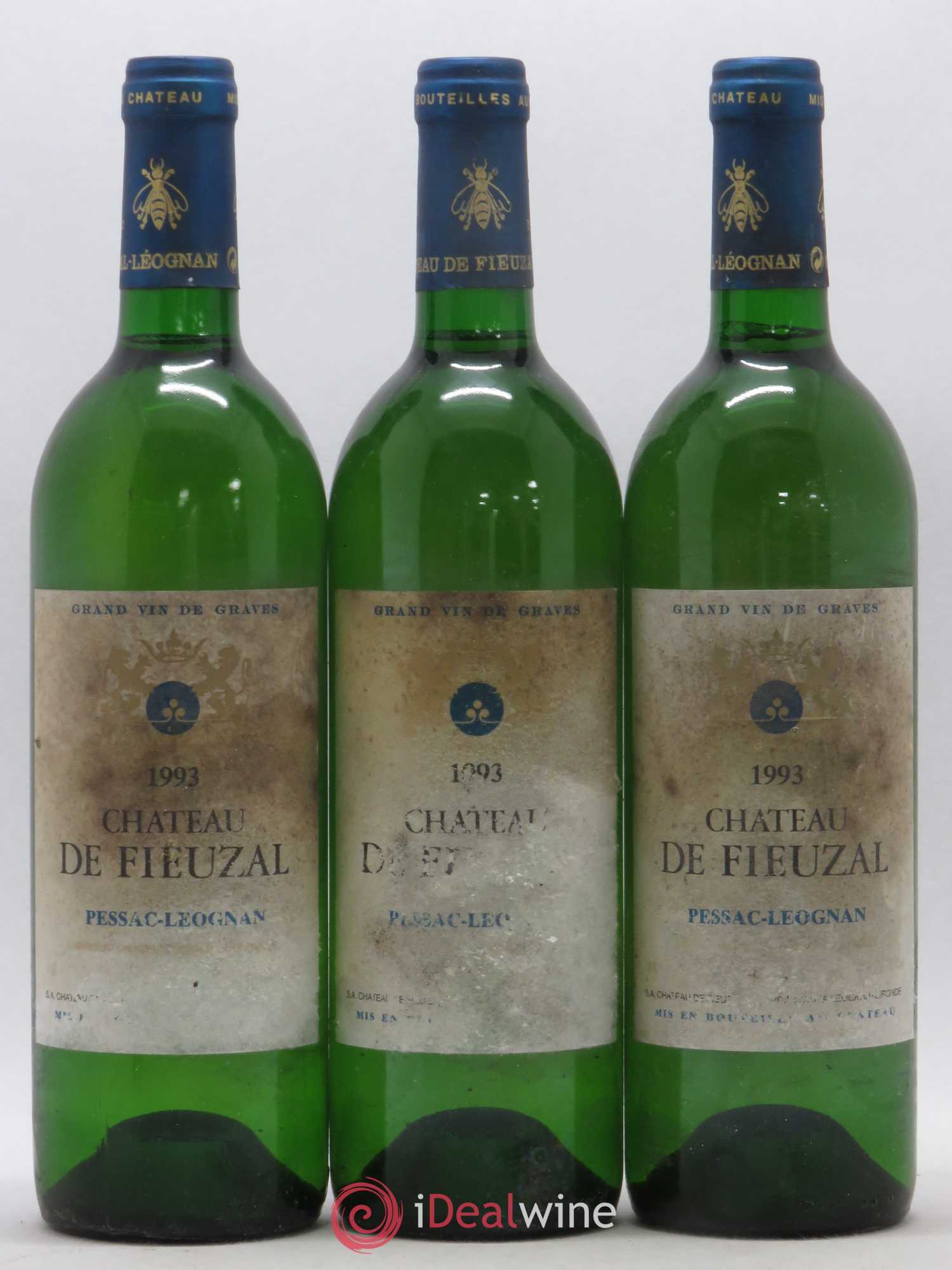 Château de Fieuzal 1993 - Lot de 6 bouteilles - 1