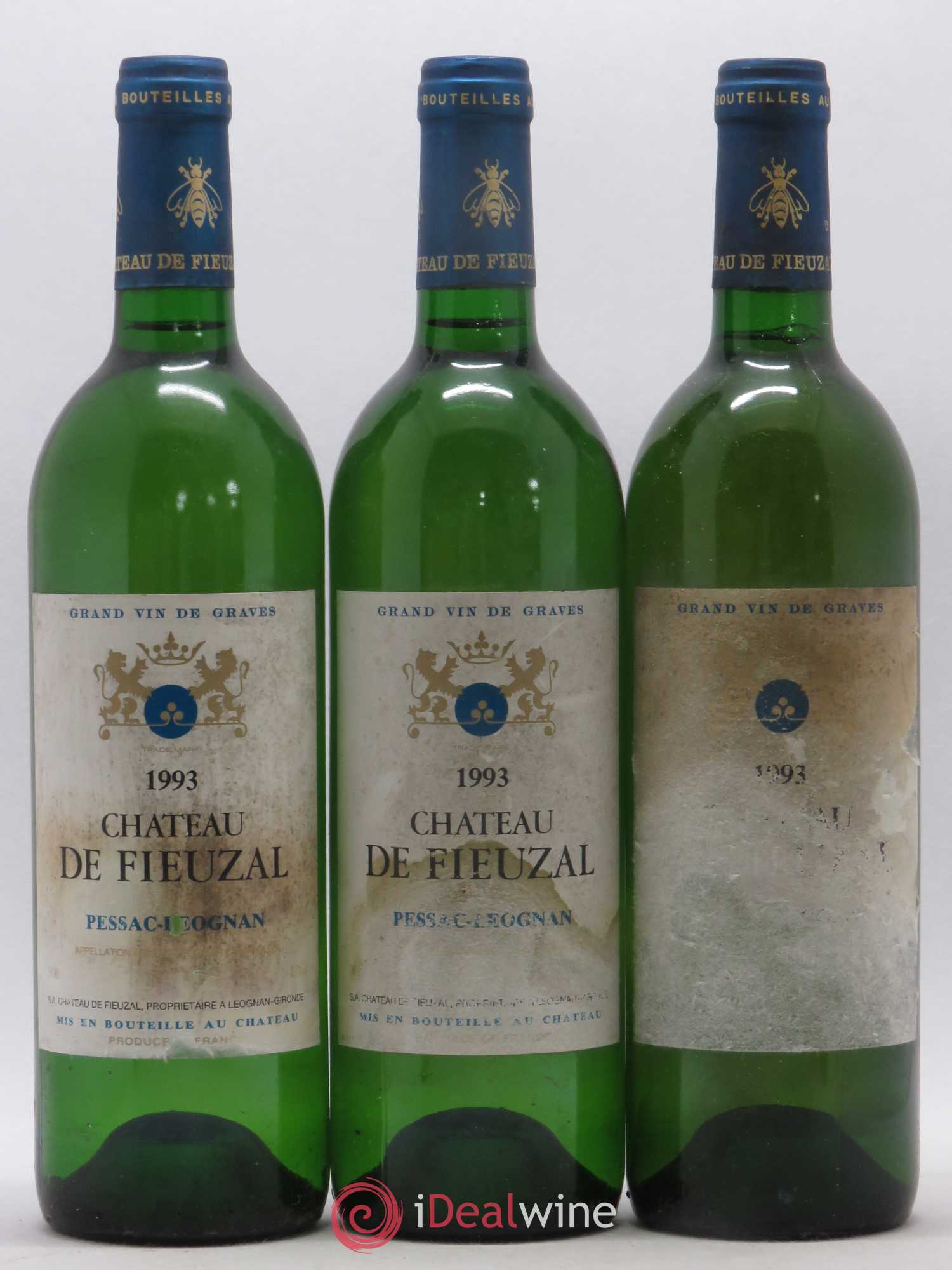 Château de Fieuzal 1993 - Lot de 6 bouteilles - 2
