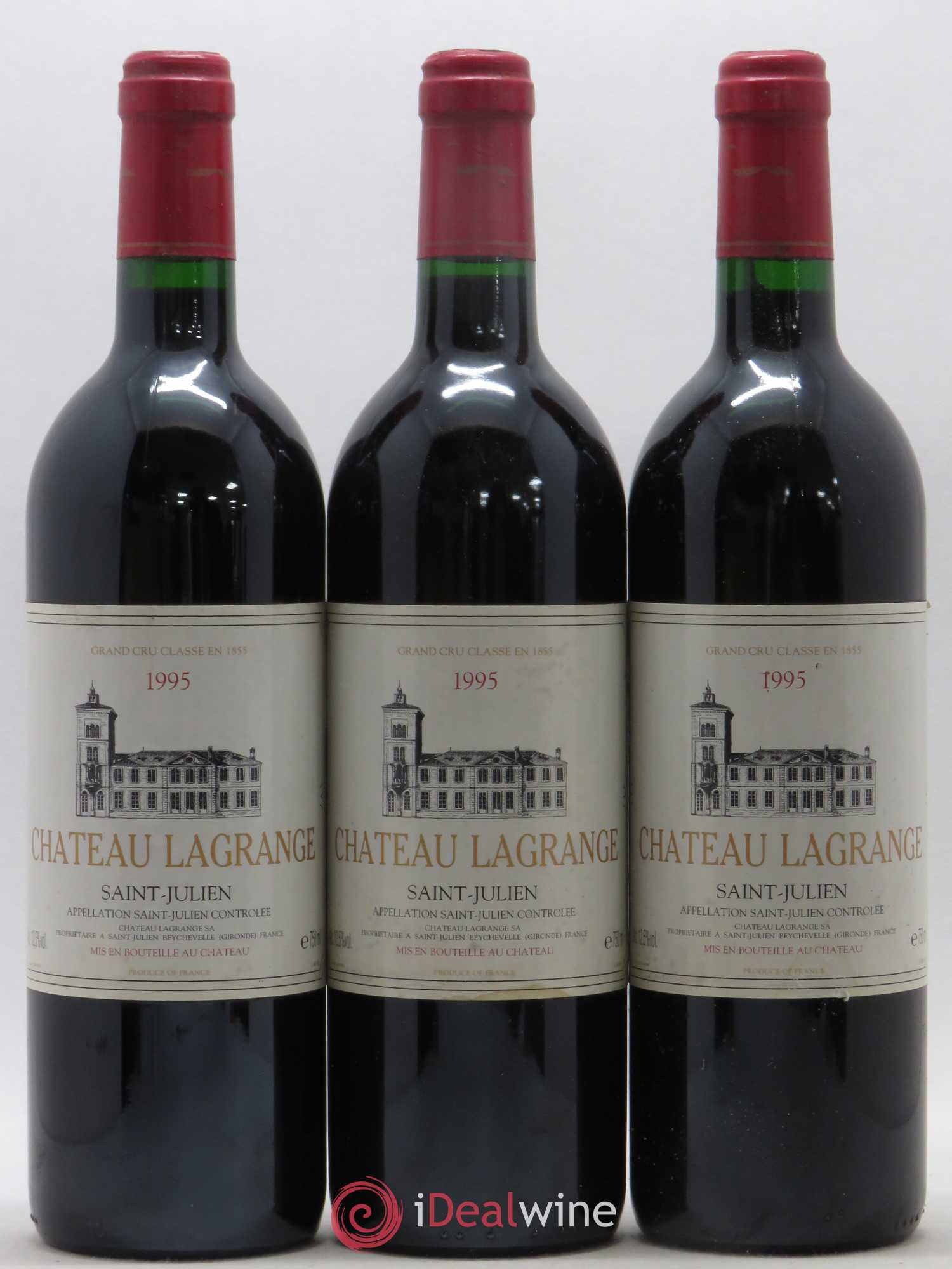 Château Lagrange 3ème Grand Cru Classé 1995 - Lot de 6 bouteilles - 1