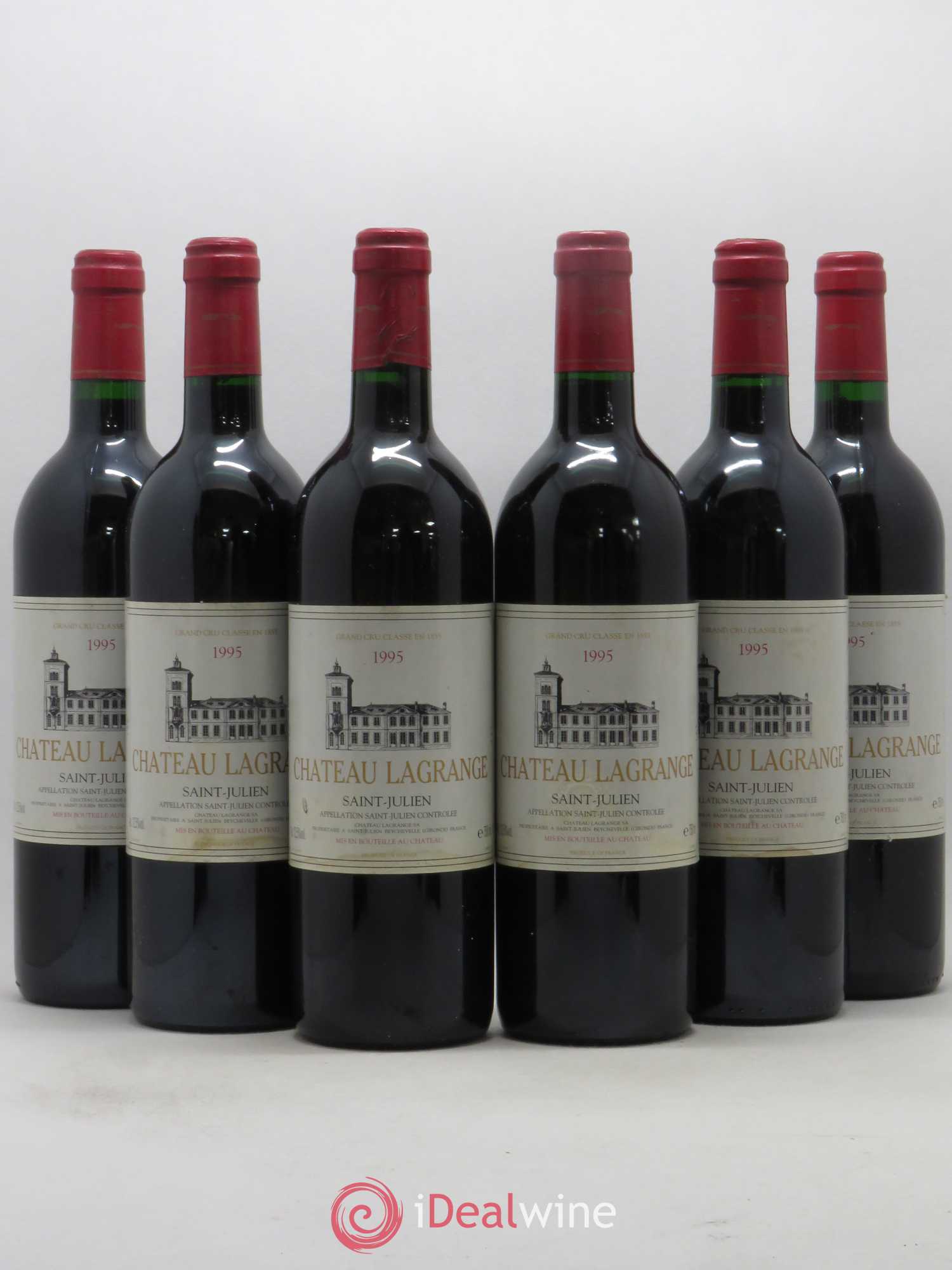 Château Lagrange 3ème Grand Cru Classé 1995 - Lot de 6 bouteilles - 0