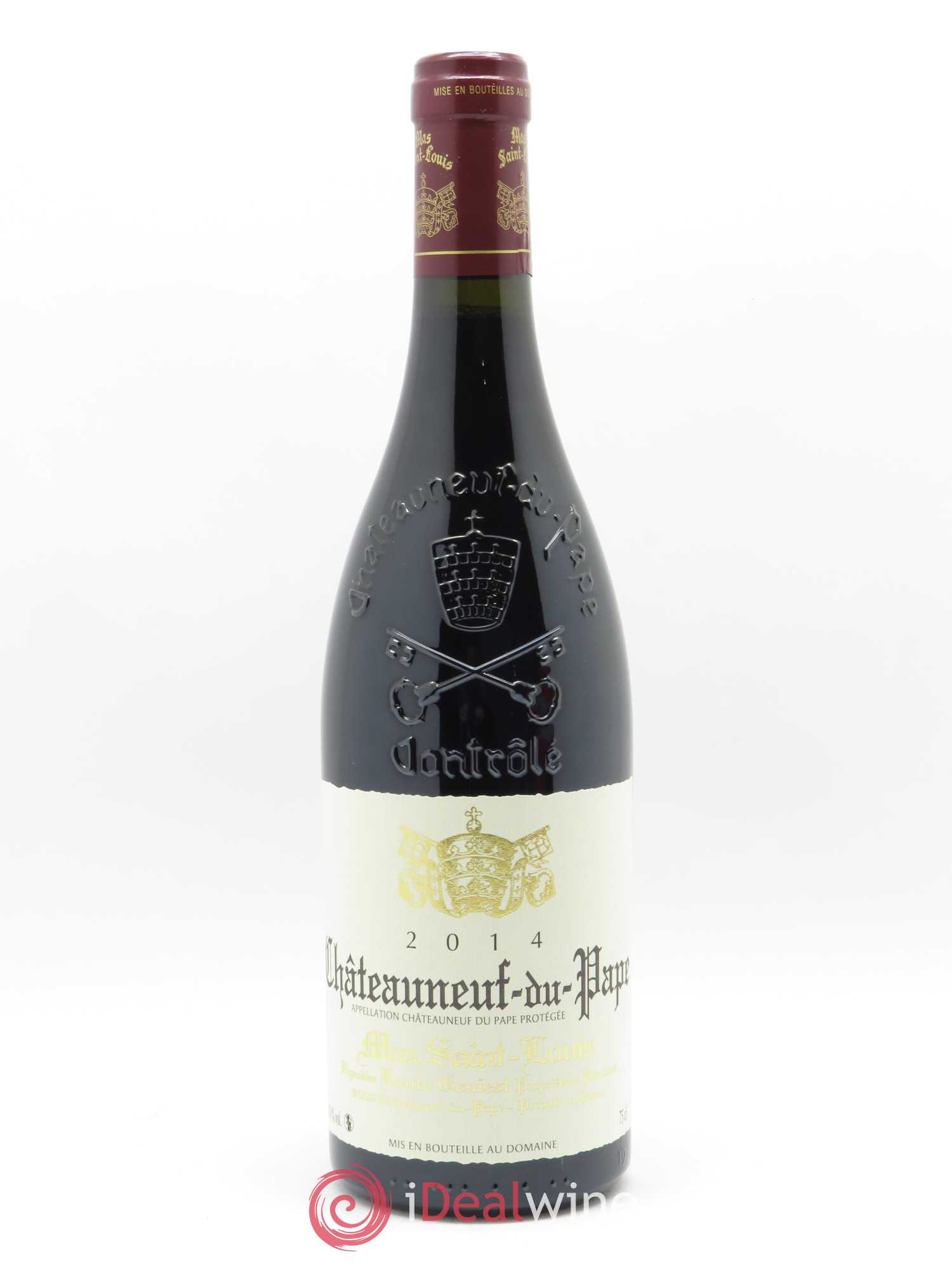 Châteauneuf-du-Pape Tradition Mas Saint-Louis 2014 - Lot of 1 bottle - 0