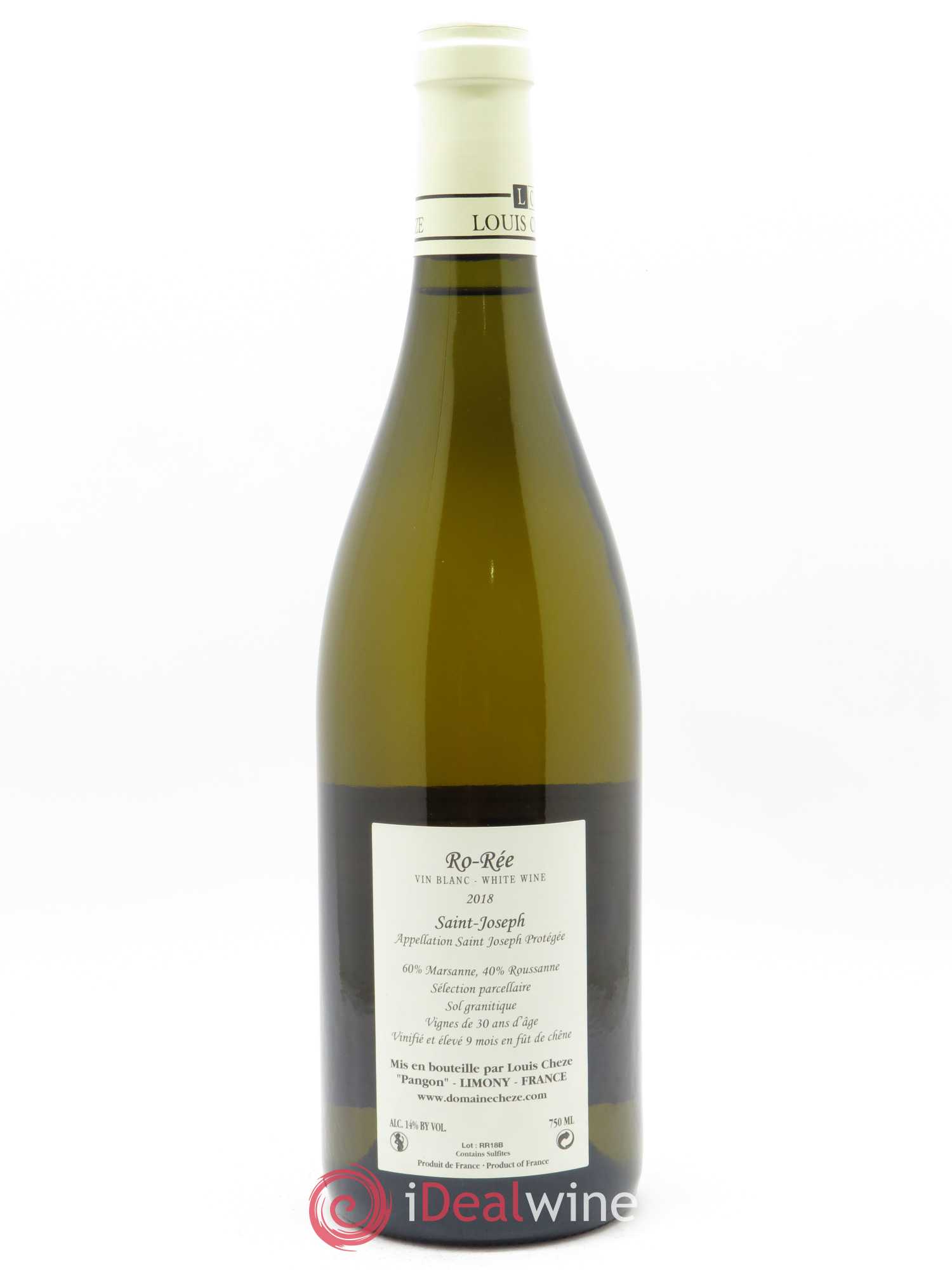 Saint-Joseph Ro-Rée Louis Cheze (Domaine) 2018 - Lot de 1 bouteille - 1
