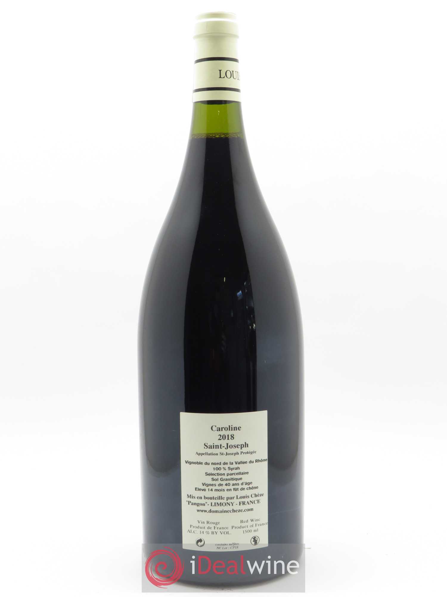 Saint-Joseph Caroline Louis Cheze (Domaine) 2018 - Lot of 1 magnum - 1