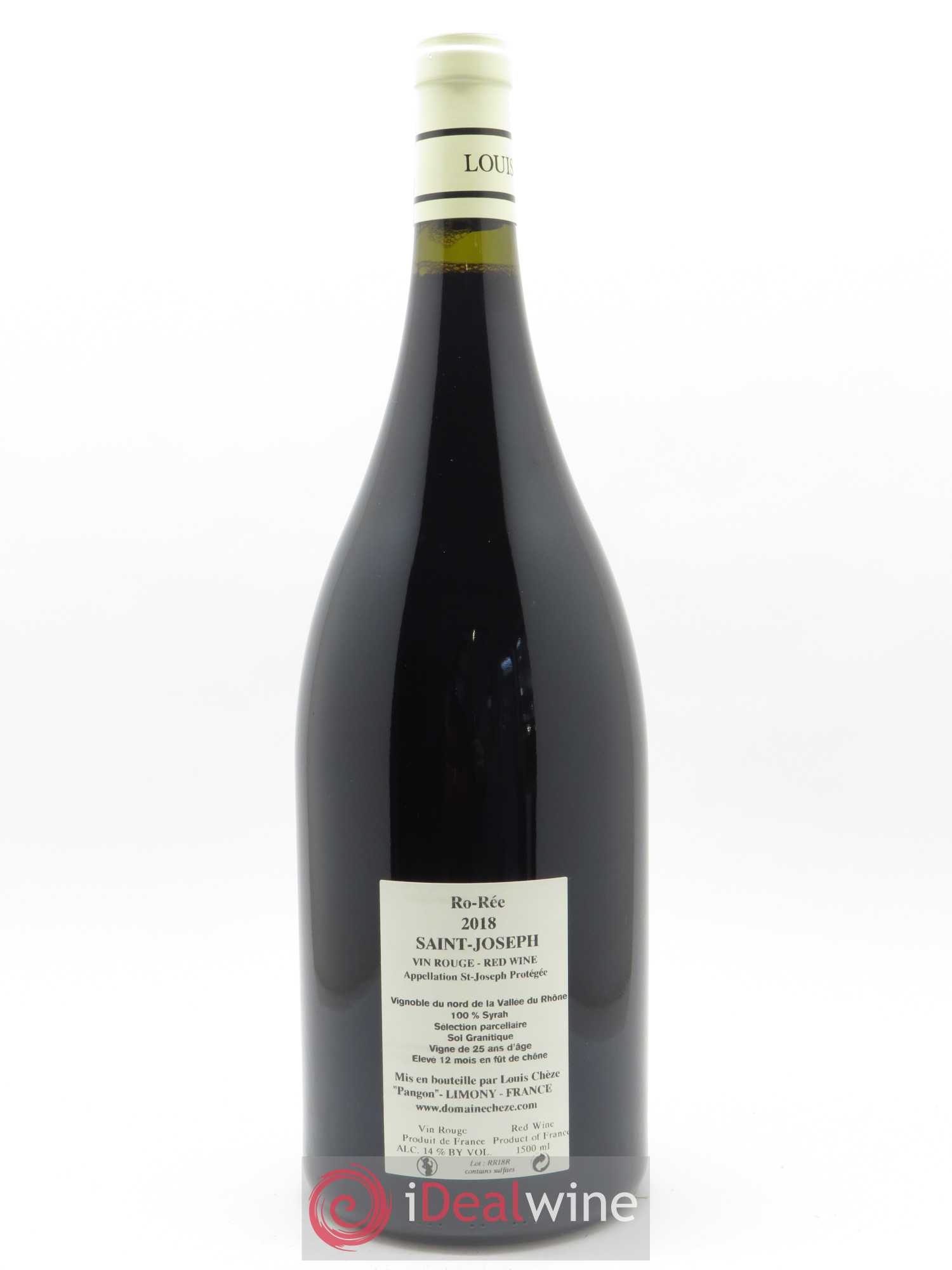 Saint-Joseph Ro-Rée Louis Cheze (Domaine) 2018 - Lot de 1 magnum - 1