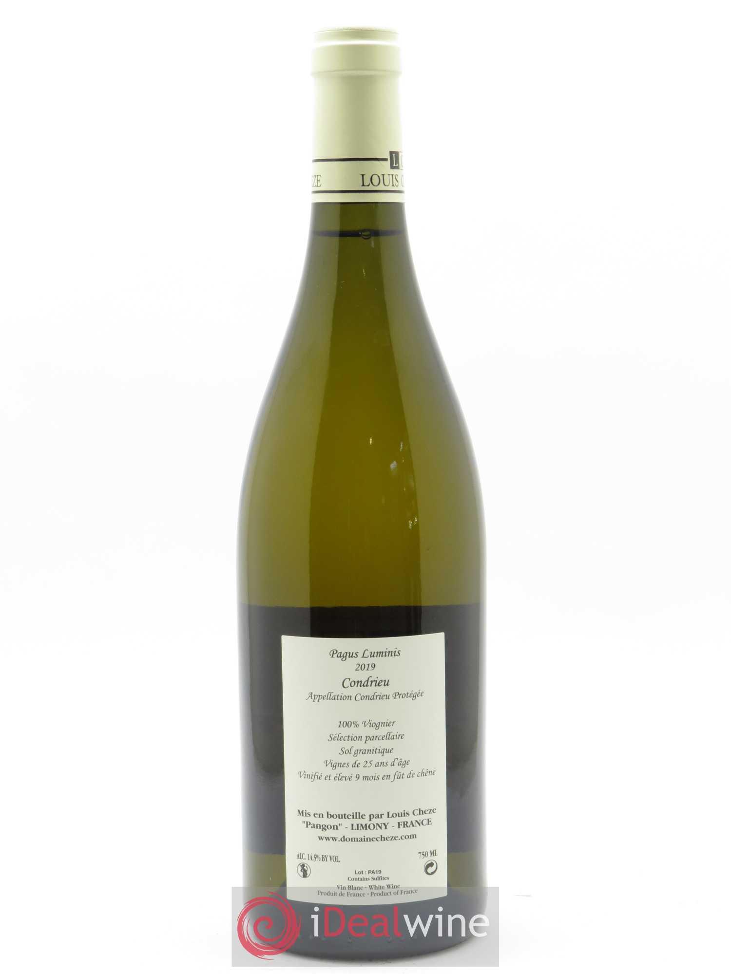 Condrieu Pagus Luminis Louis Cheze (Domaine) 2019 - Lot de 1 bouteille - 1