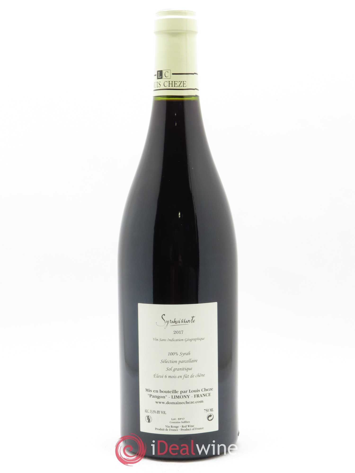Collines Rhodaniennes Syrahvissante Louis Cheze (Domaine) 2017 - Lot de 1 bouteille - 1