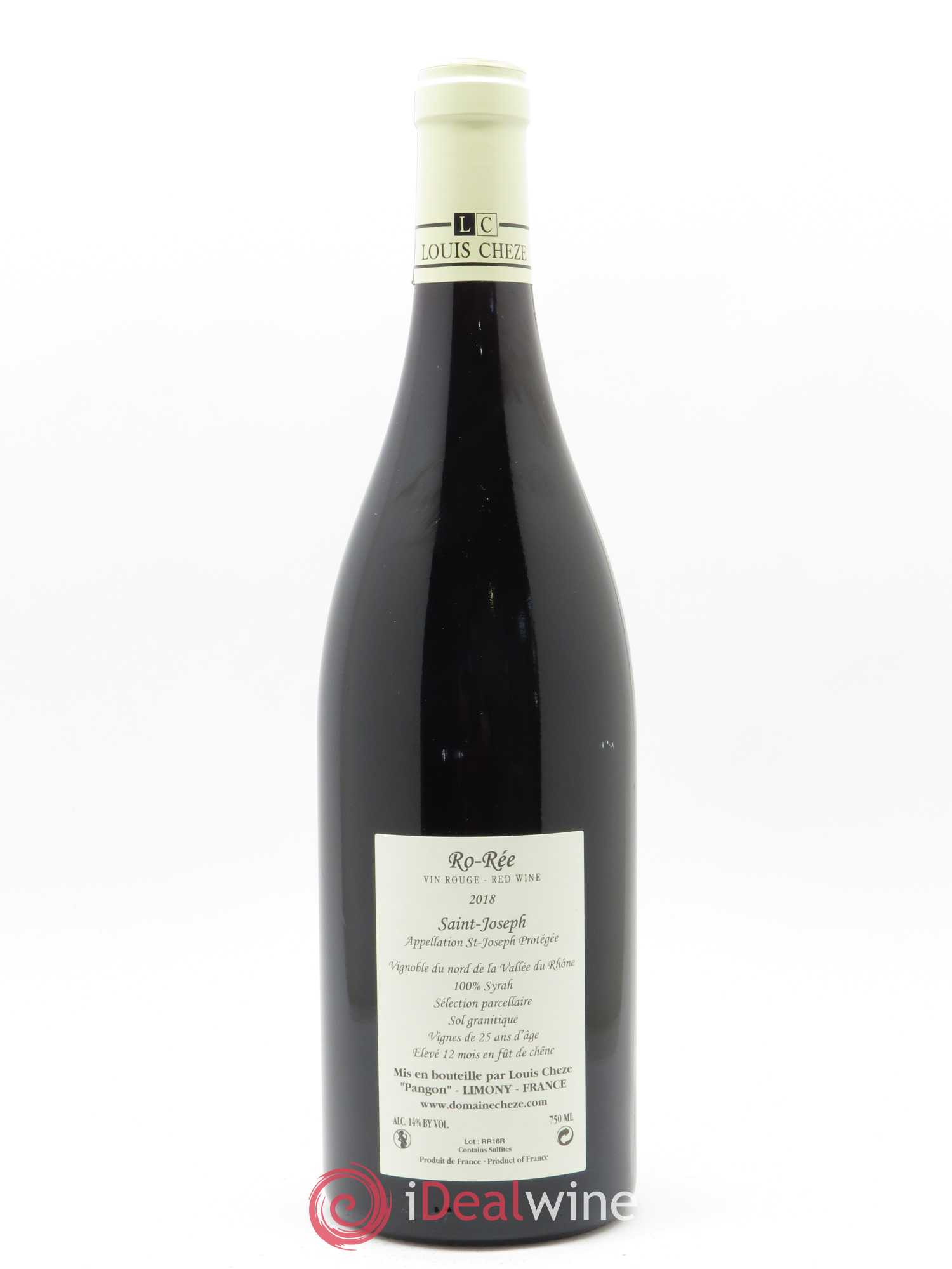 Saint-Joseph Ro-Rée Louis Cheze (Domaine) 2018 - Lot de 1 bouteille - 1