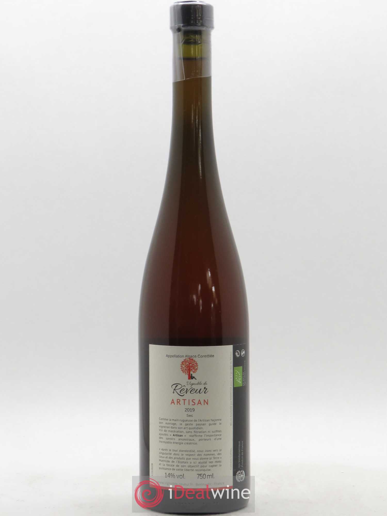 Alsace Artisan Vignoble du Rêveur (sans prix de réserve) 2019 - Lot de 1 bouteille - 1