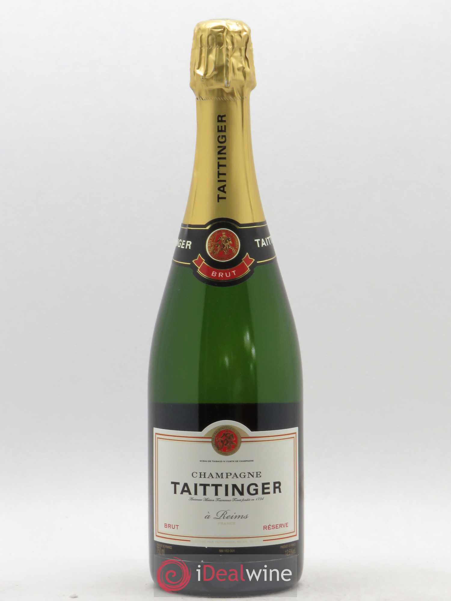 Brut Réserve Taittinger réserve - Lot de 1 bouteille - 0