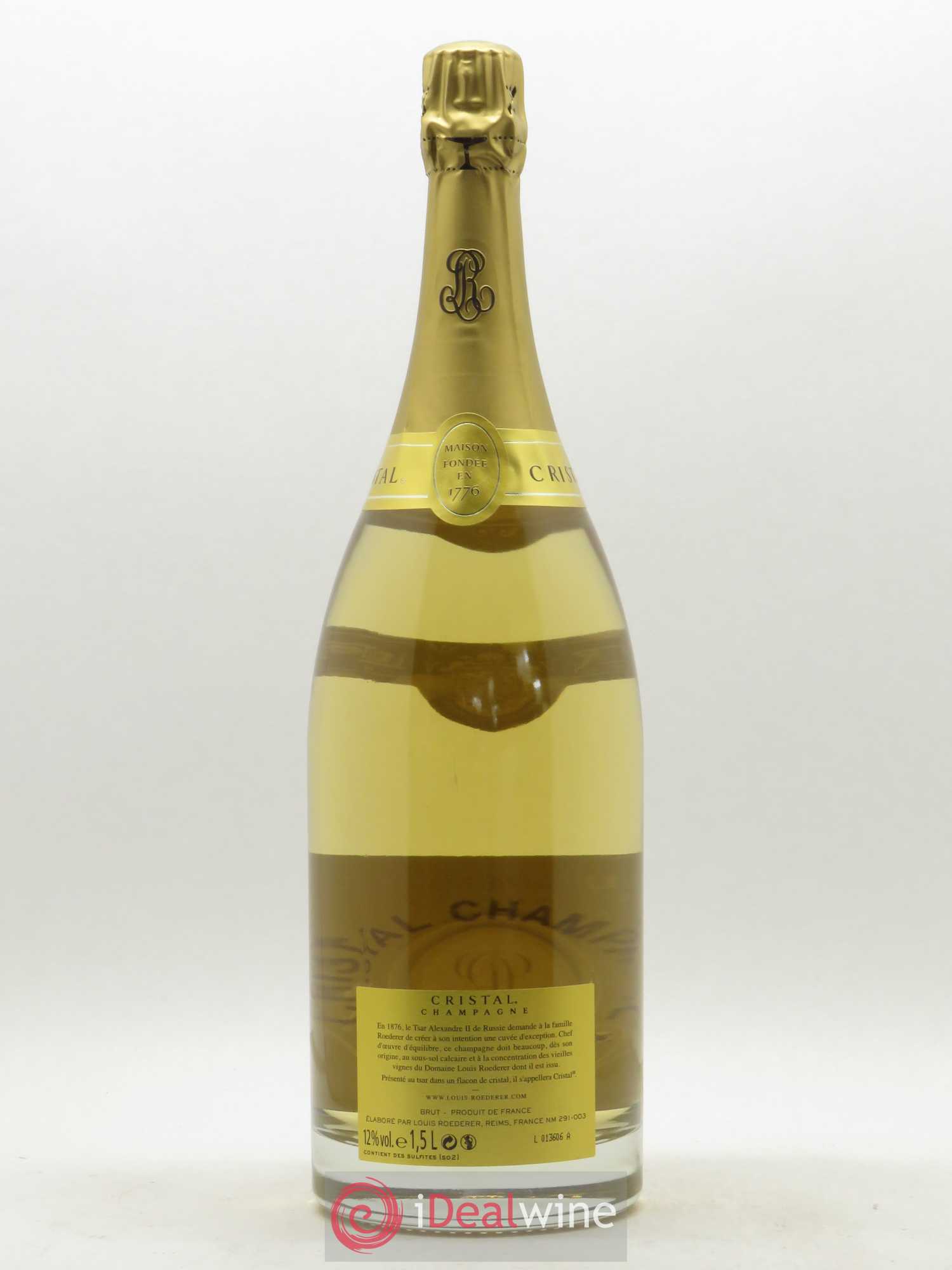 Cristal Louis Roederer 2009 - Lot de 1 magnum - 1