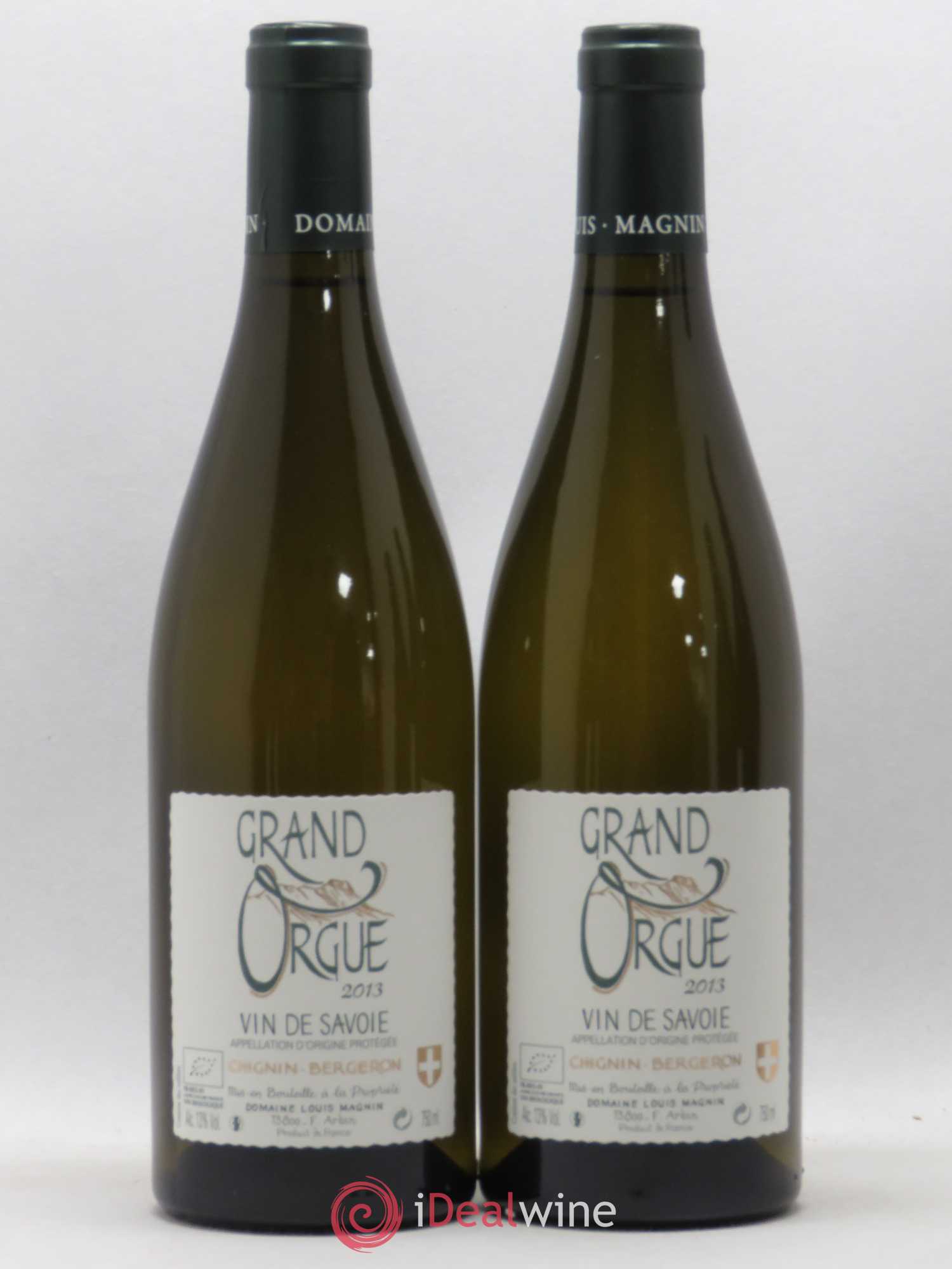 Vin de Savoie Chignin-Bergeron Grand Orgue Louis Magnin 2013 - Lot de 2 bouteilles - 0