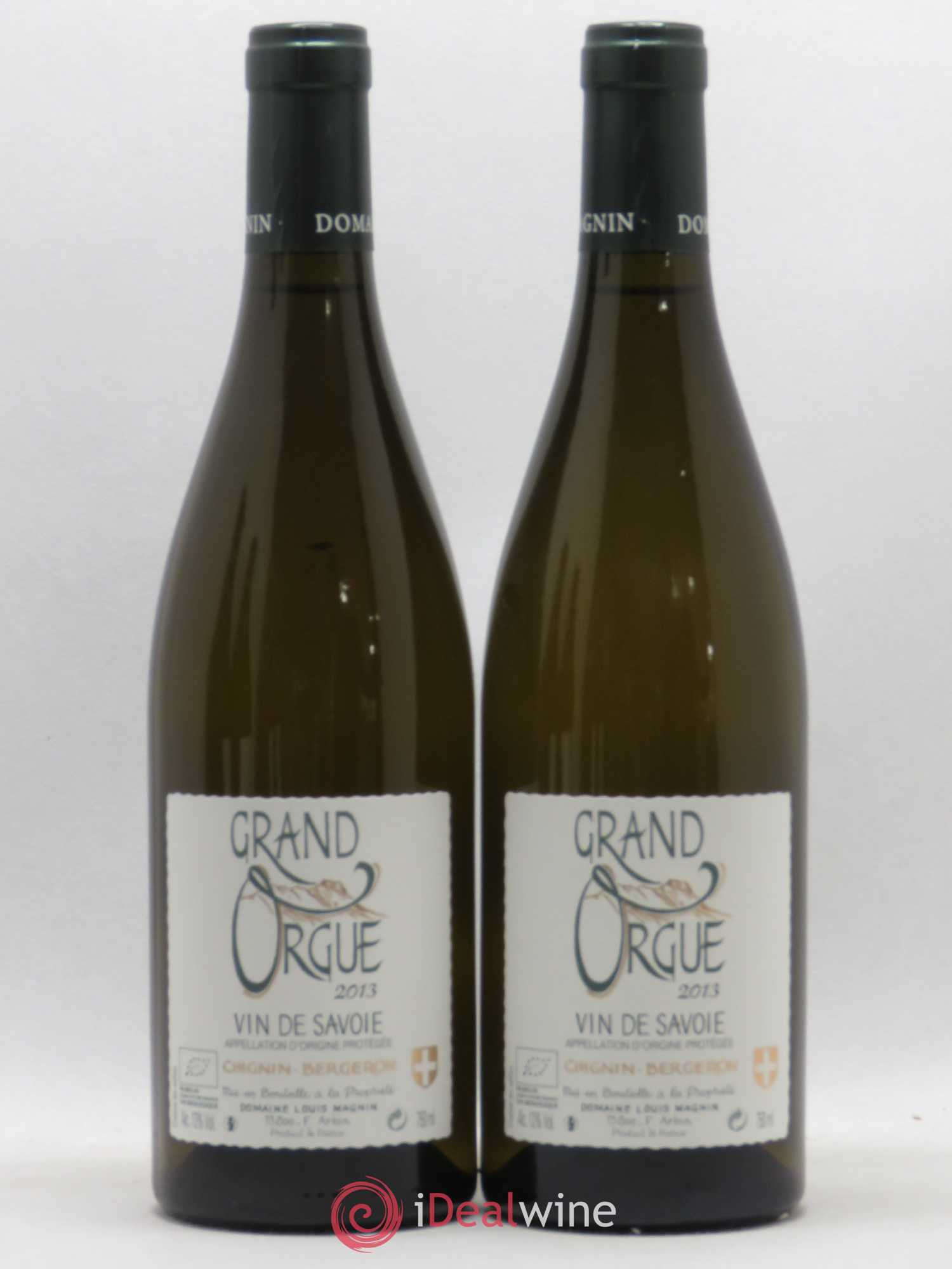 Vin de Savoie Chignin-Bergeron Grand Orgue Louis Magnin 2013 - Lot de 2 bouteilles - 0