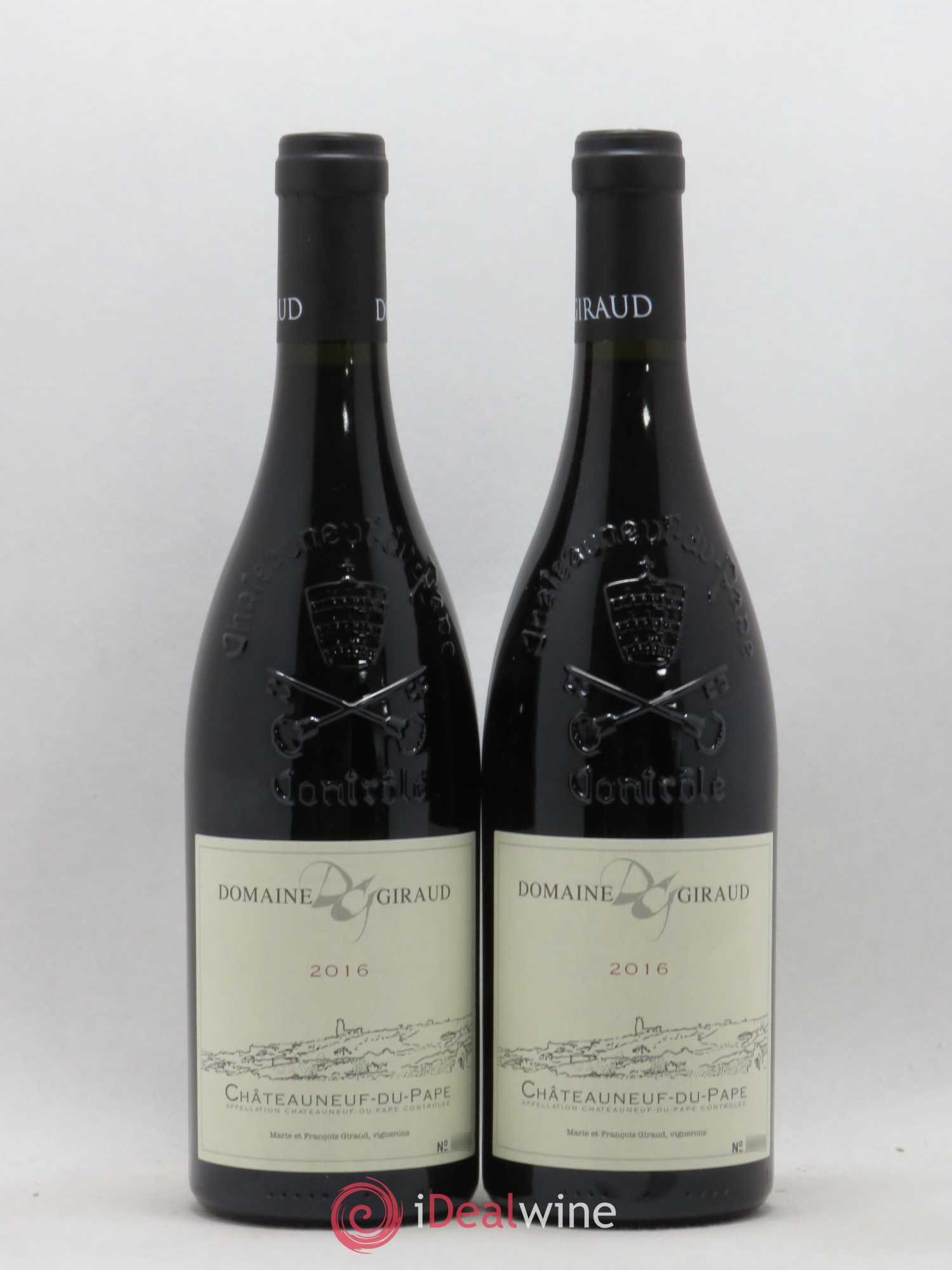 Châteauneuf-du-Pape Tradition Giraud (Domaine) 2016 - Lot de 2 bouteilles - 0