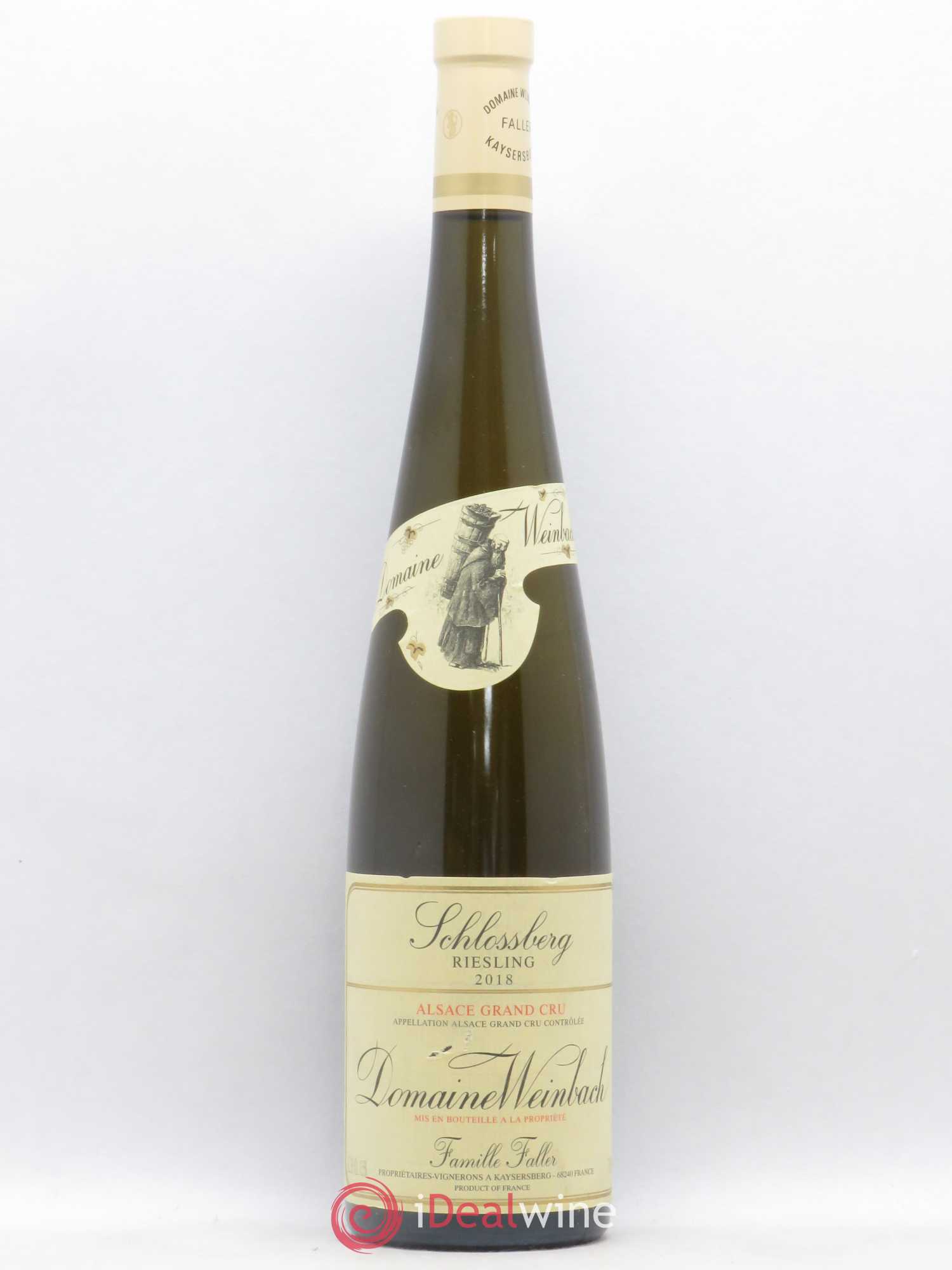 Alsace Grand Cru Schlossberg Riesling Weinbach (Domaine) 2018 - Lot de 1 bouteille - 0