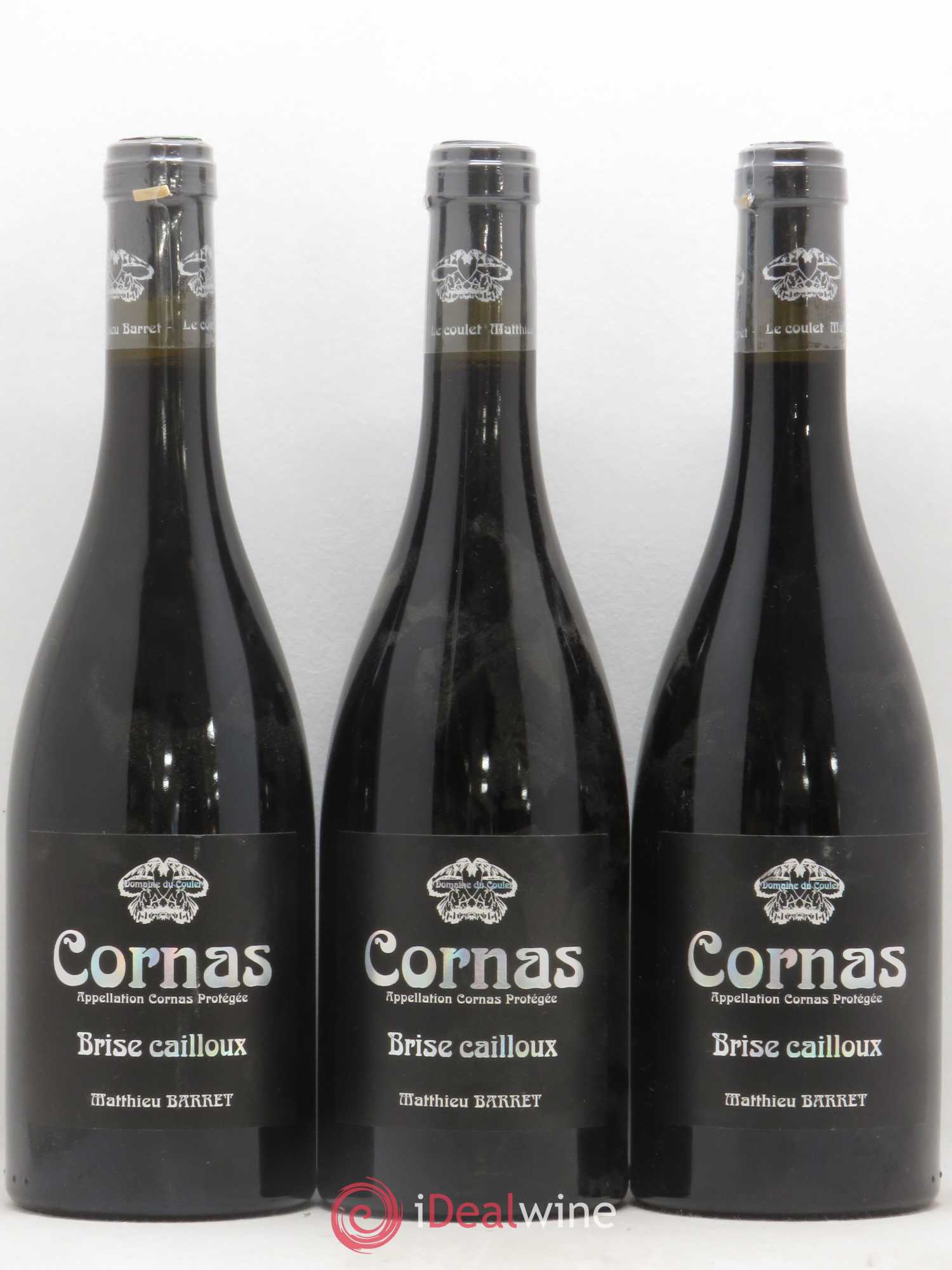 Cornas Brise Cailloux Coulet (Domaine du) - Matthieu Barret 2017 - Lot de 3 bouteilles - 0