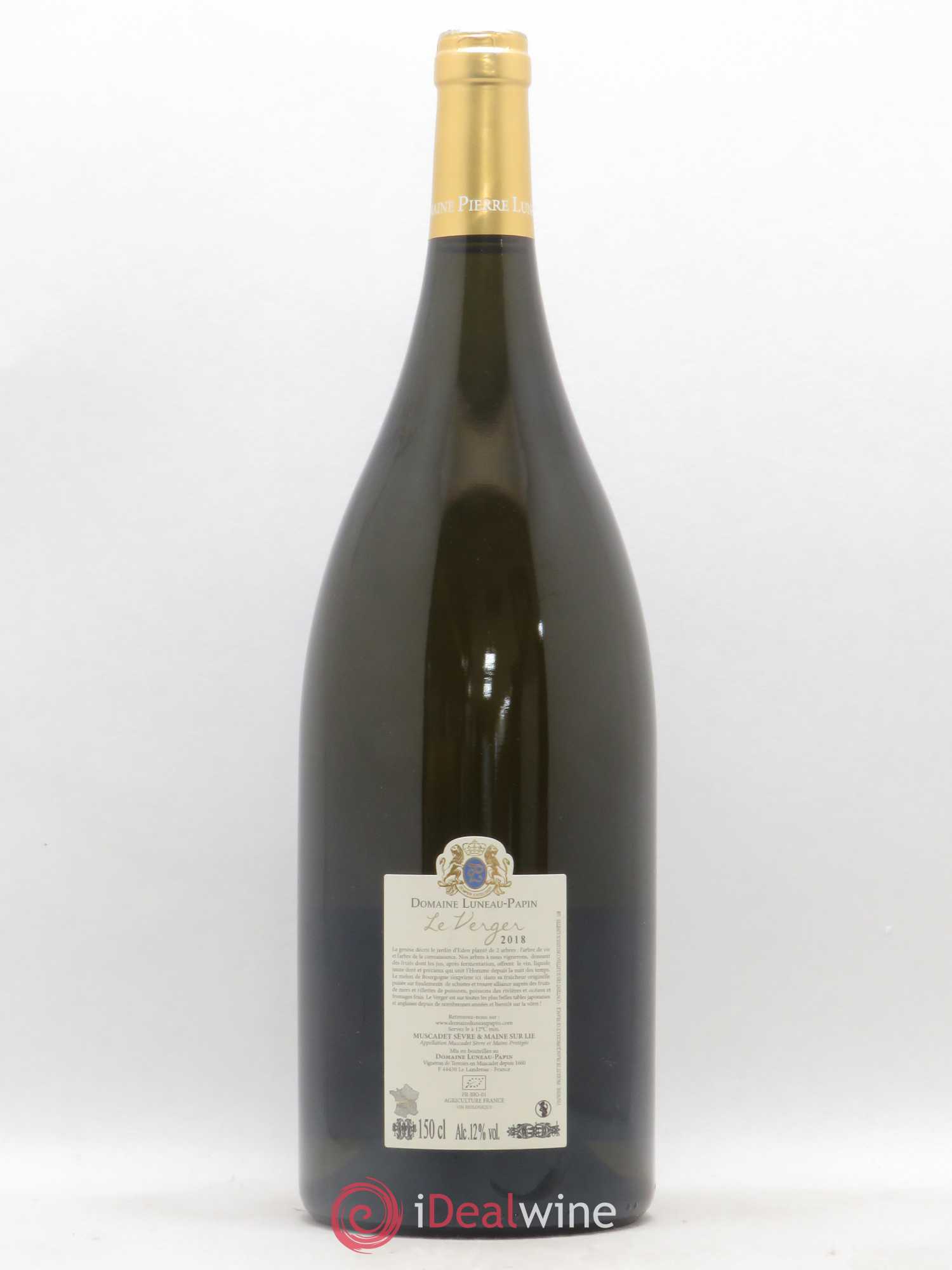 Muscadet-Sèvre-et-Maine Le Verger Luneau-Papin 2018 - Posten von 1 Magnum - 1