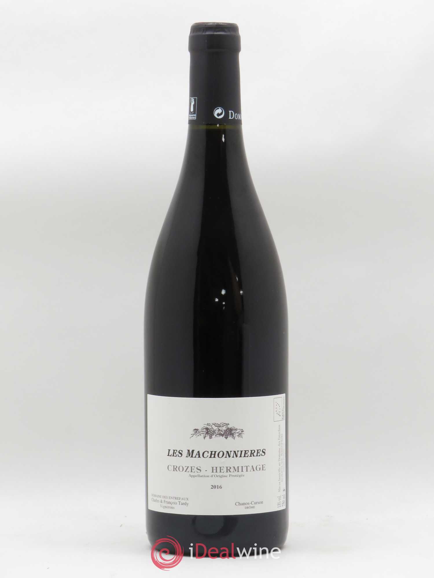 Crozes-Hermitage Les Machonnières Domaine des Entrefaux 2016 - Lotto di 1 bottiglia - 0