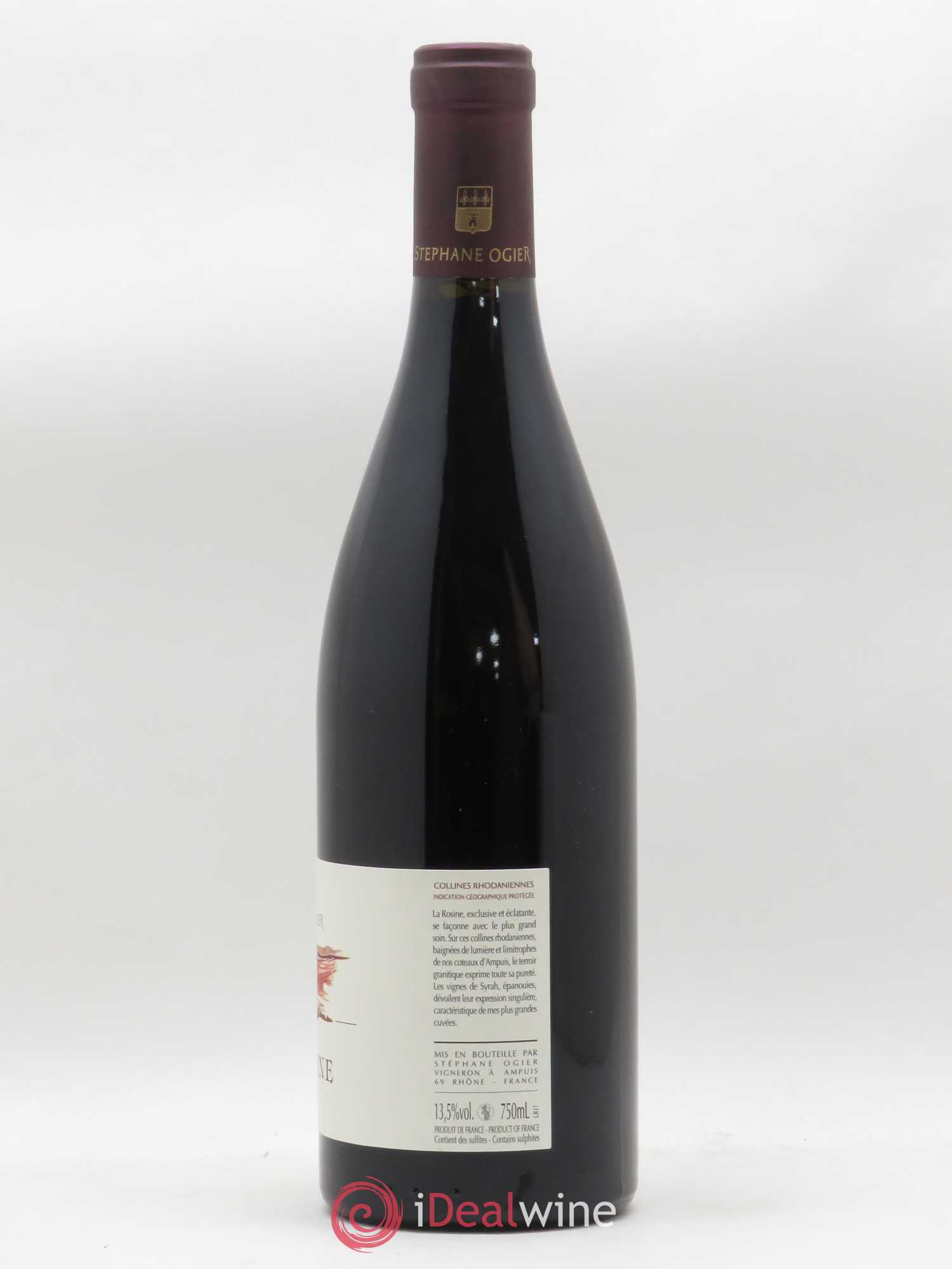 Collines Rhodaniennes La Rosine Stéphane Ogier (sans prix de réserve) 2017 - Lot de 1 bouteille - 1
