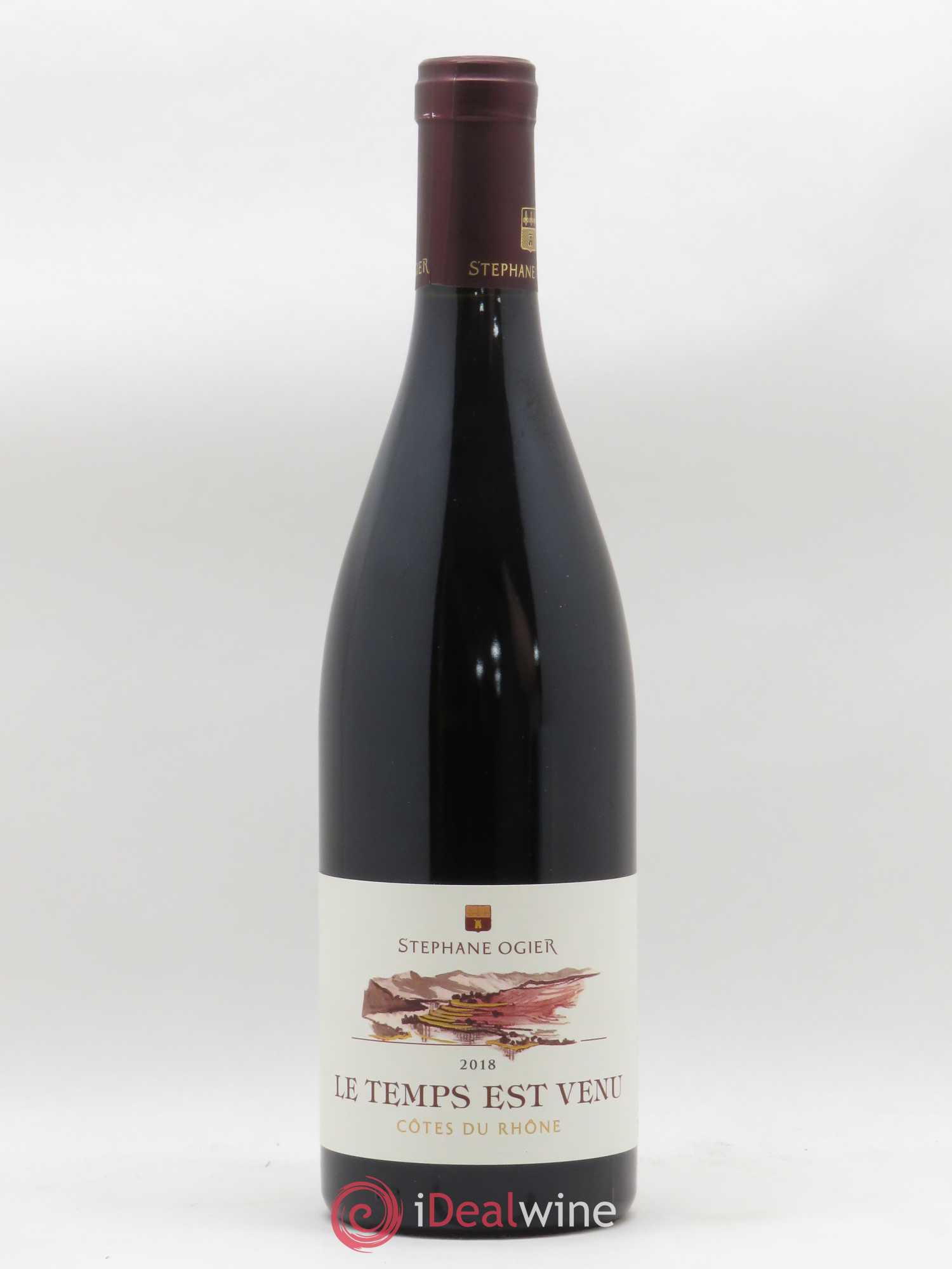 Côtes-du-Rhône Le Temps est Venu Stéphane Ogier (sans prix de réserve) 2018 - Lot de 1 bouteille - 0