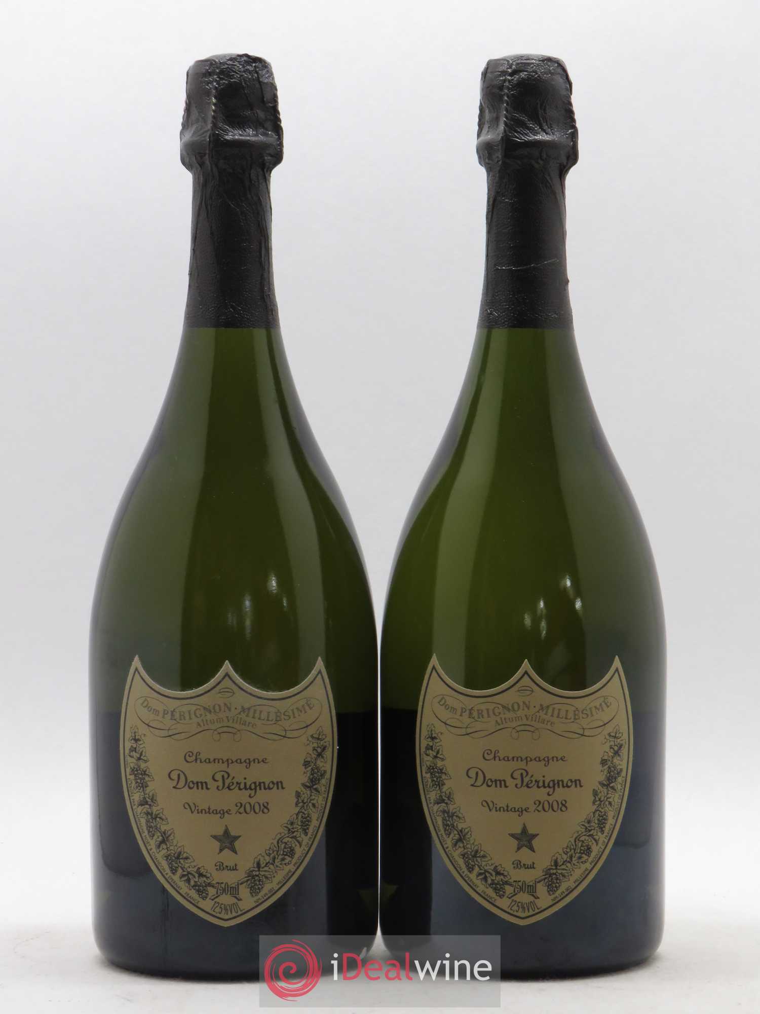 Brut Dom Pérignon 2008 - Lot de 2 bouteilles - 0