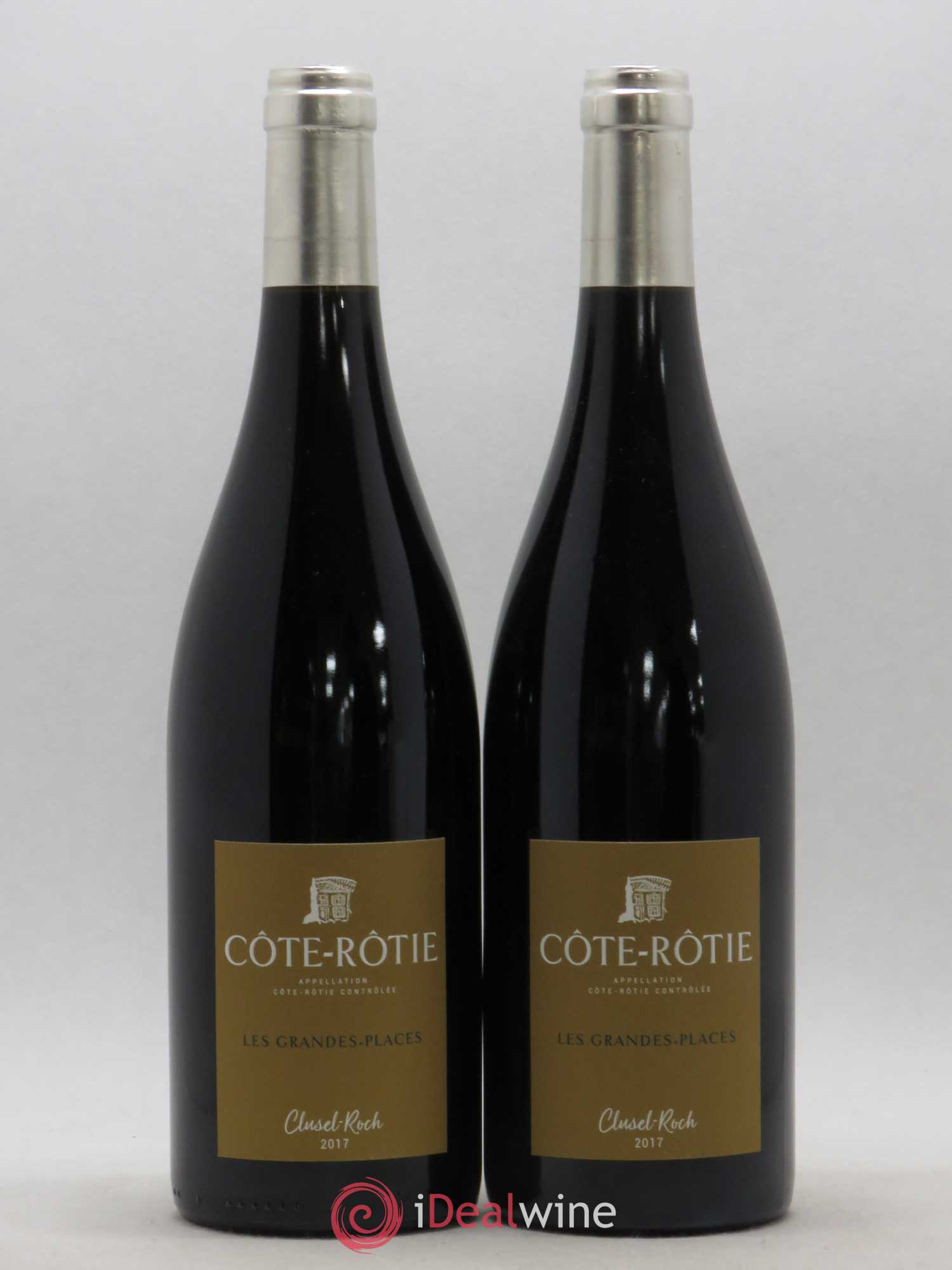 Côte-Rôtie Les Grandes Places Clusel-Roch 2017 - Lot de 2 bouteilles - 0
