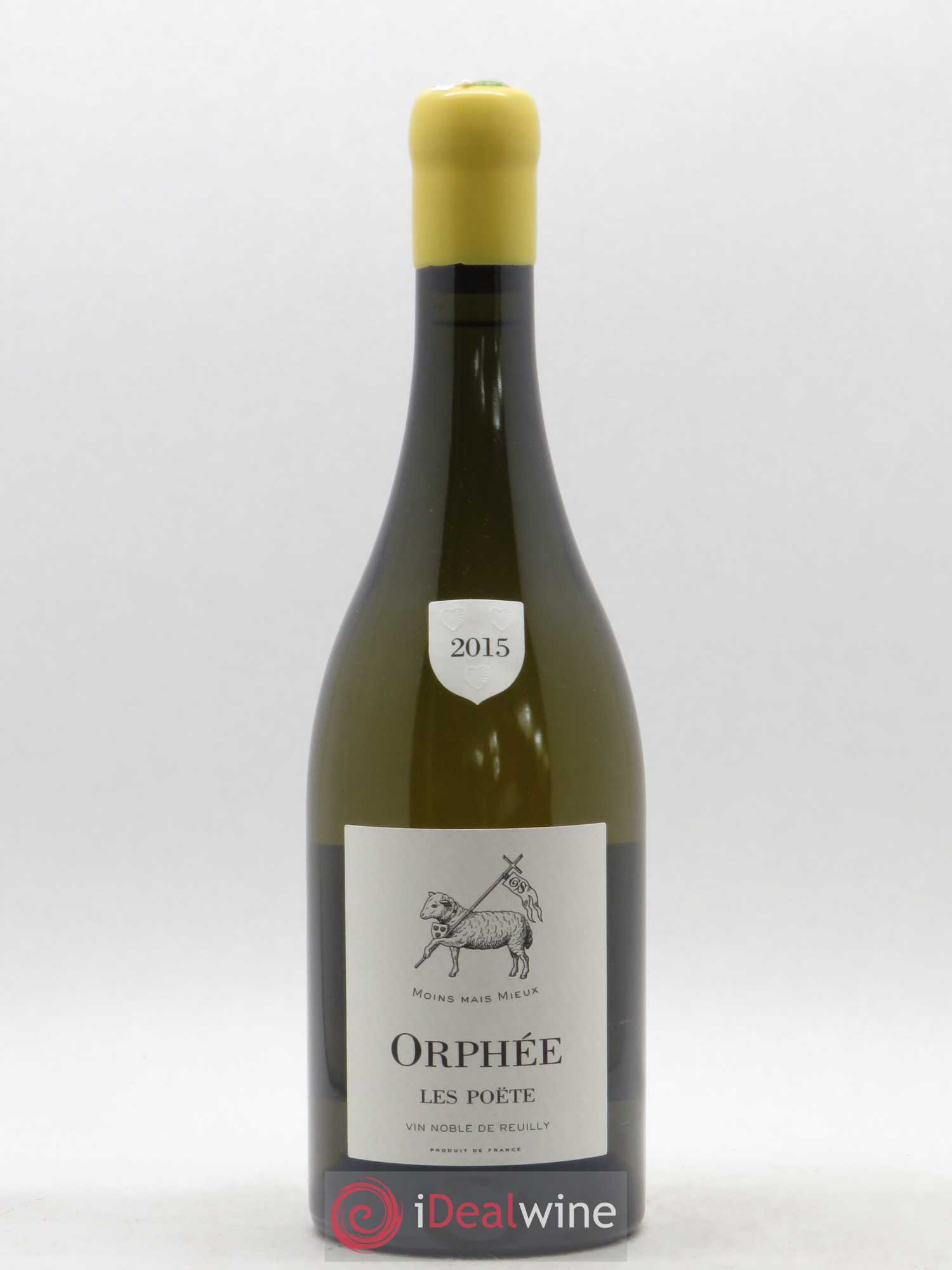 Vin de France (anciennement Reuilly) Orphée Les Poëte (sans prix de réserve) 2015 - Lot de 1 bouteille - 0