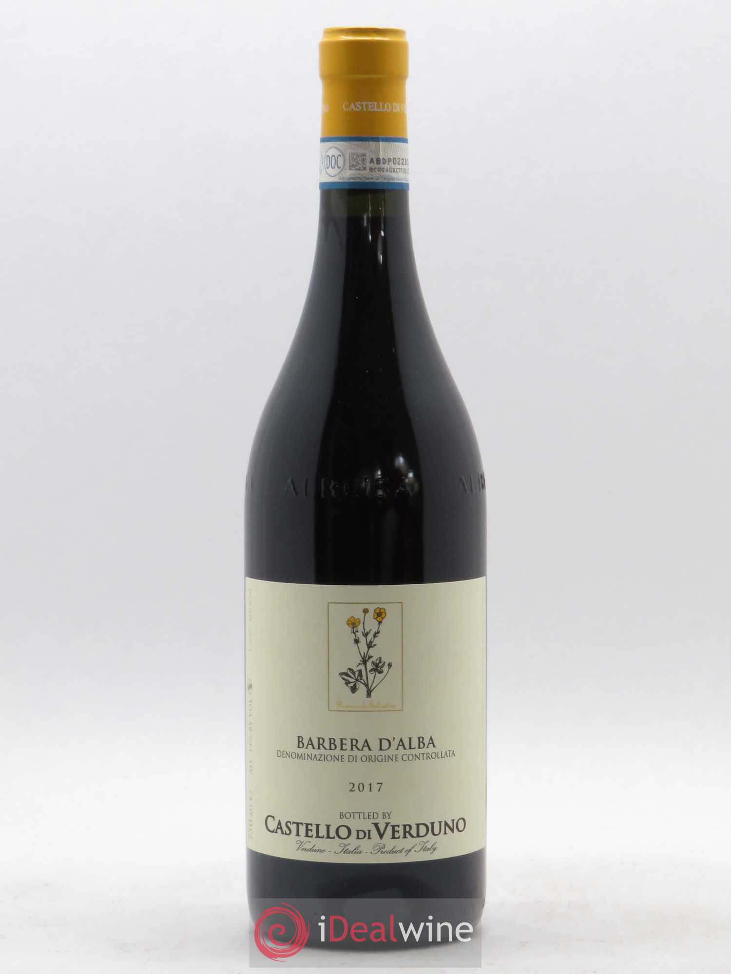 Barbera d'Alba DOC Castello Di Verduno (sans prix de réserve) 2017 - Lot de 1 bouteille - 0