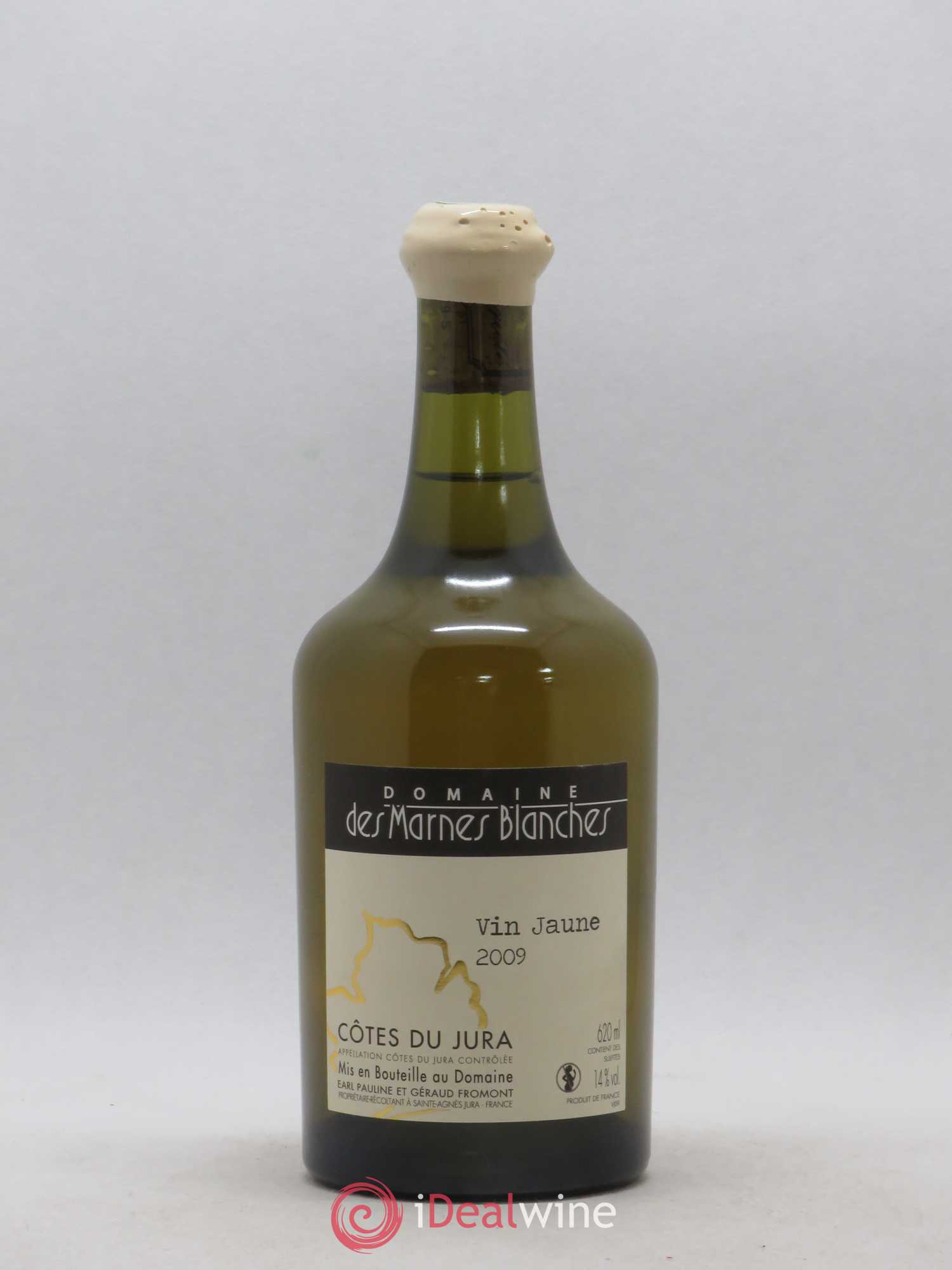 Côtes du Jura Vin Jaune Marnes Blanches (Domaine des) 2009 - Lot de 1 bouteille - 0