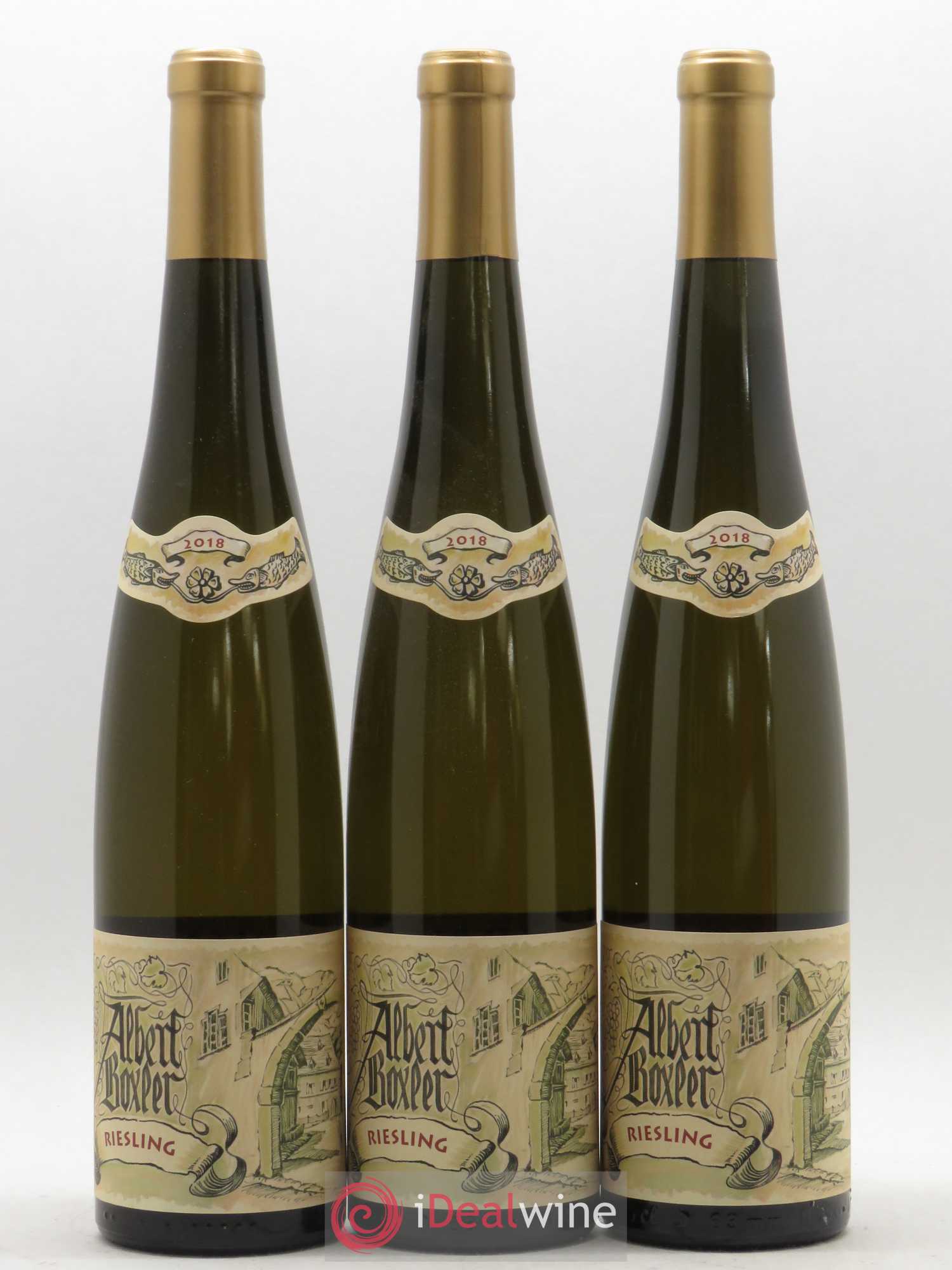 Alsace Riesling Albert Boxler 2018 - Lot de 6 bouteilles - 1