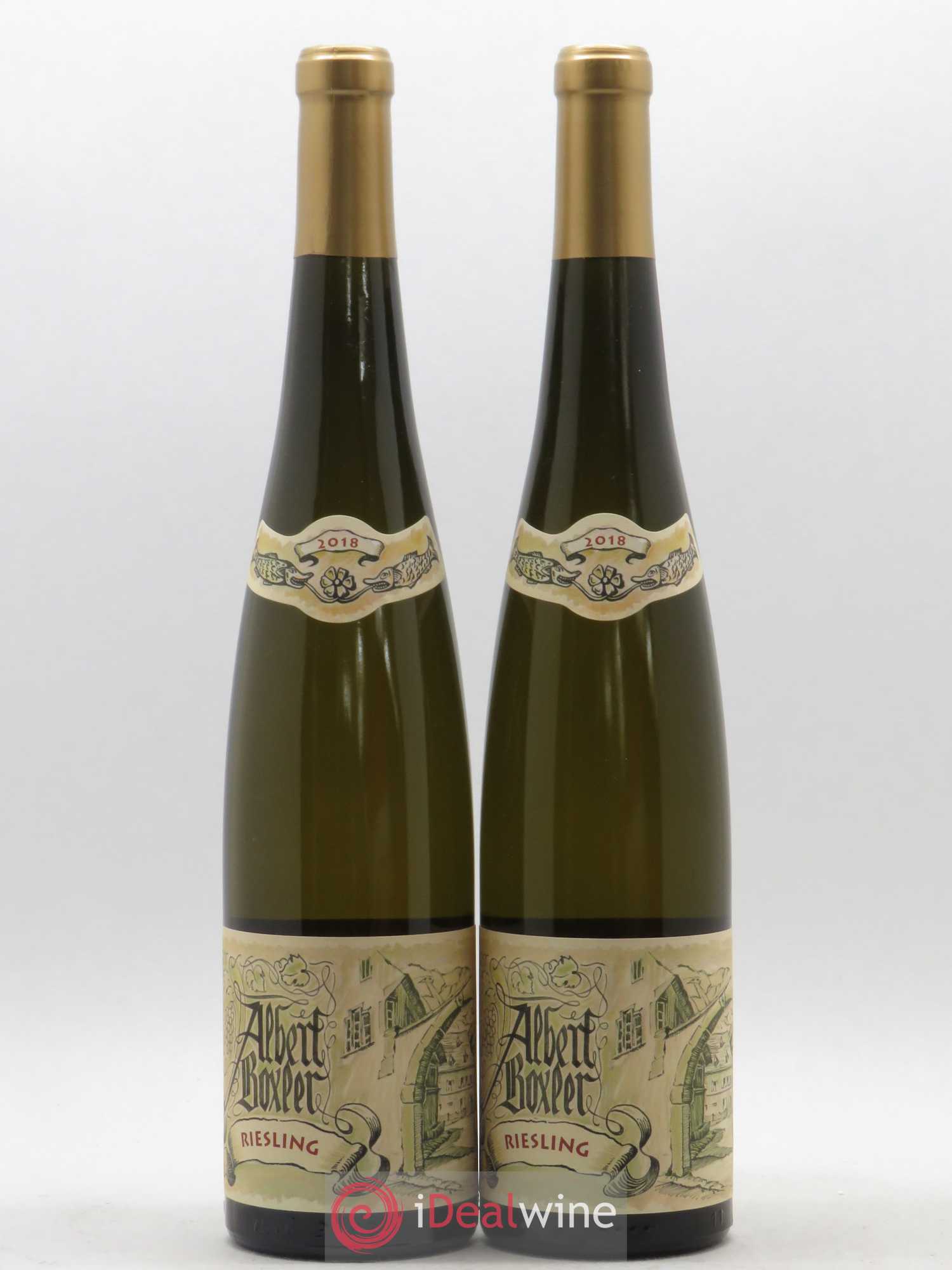 Alsace Riesling Albert Boxler 2018 - Lot de 2 bouteilles - 0
