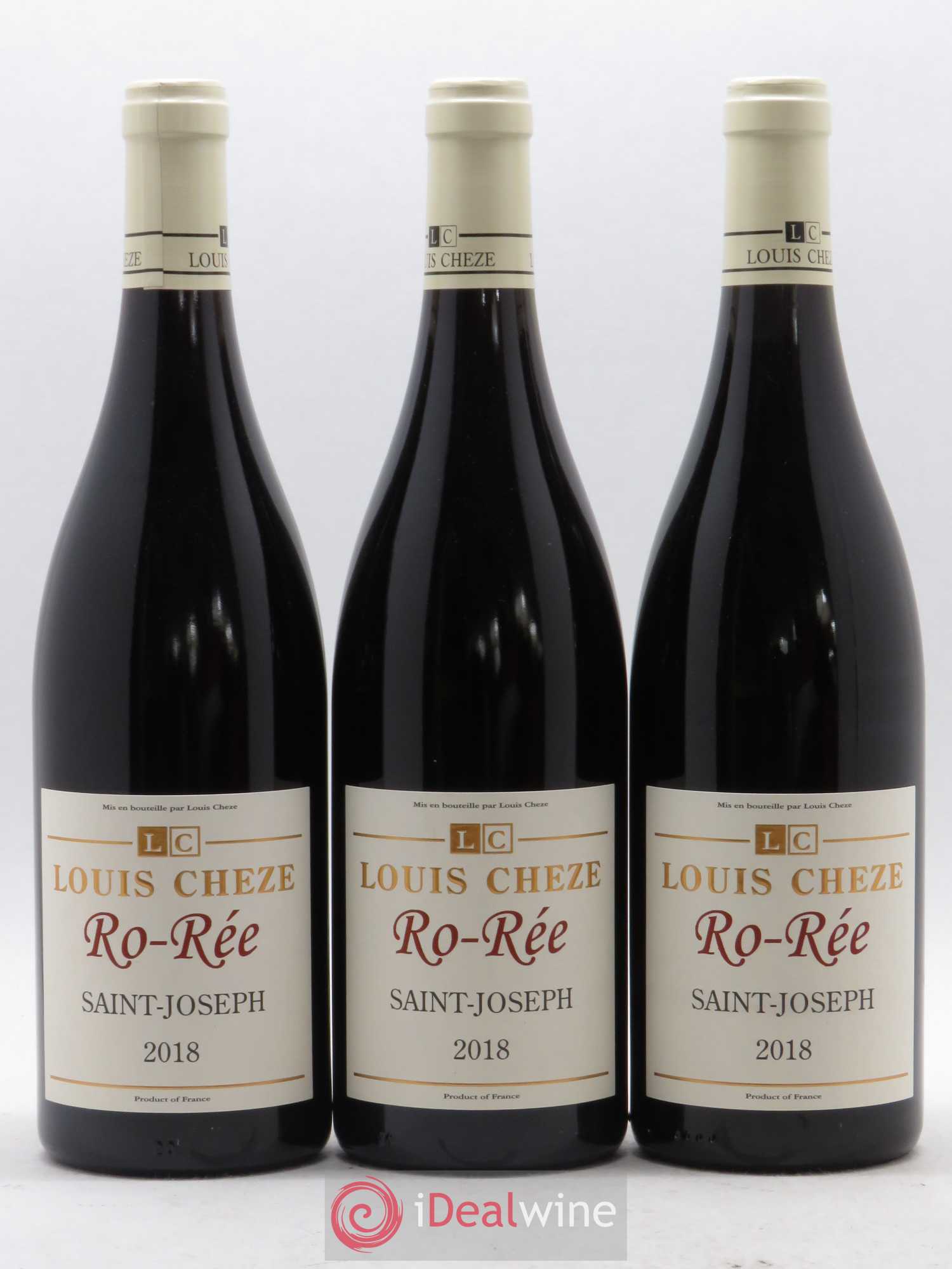 Saint-Joseph Ro-Rée Louis Cheze (Domaine) (sans prix de réserve) 2018 - Lot de 3 bouteilles - 0