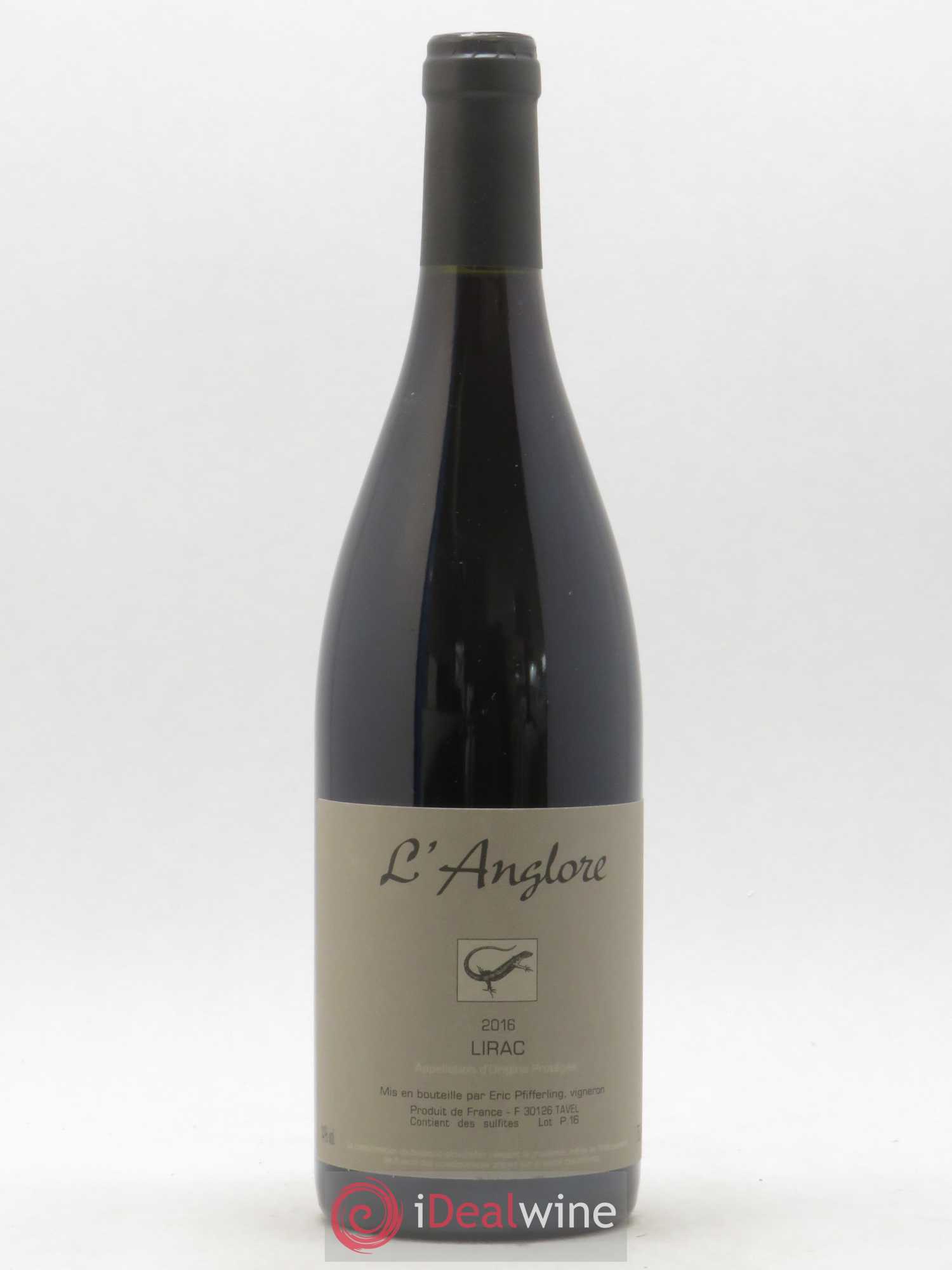 Lirac L'Anglore (sans prix de réserve) 2016 - Lot de 1 bouteille - 0