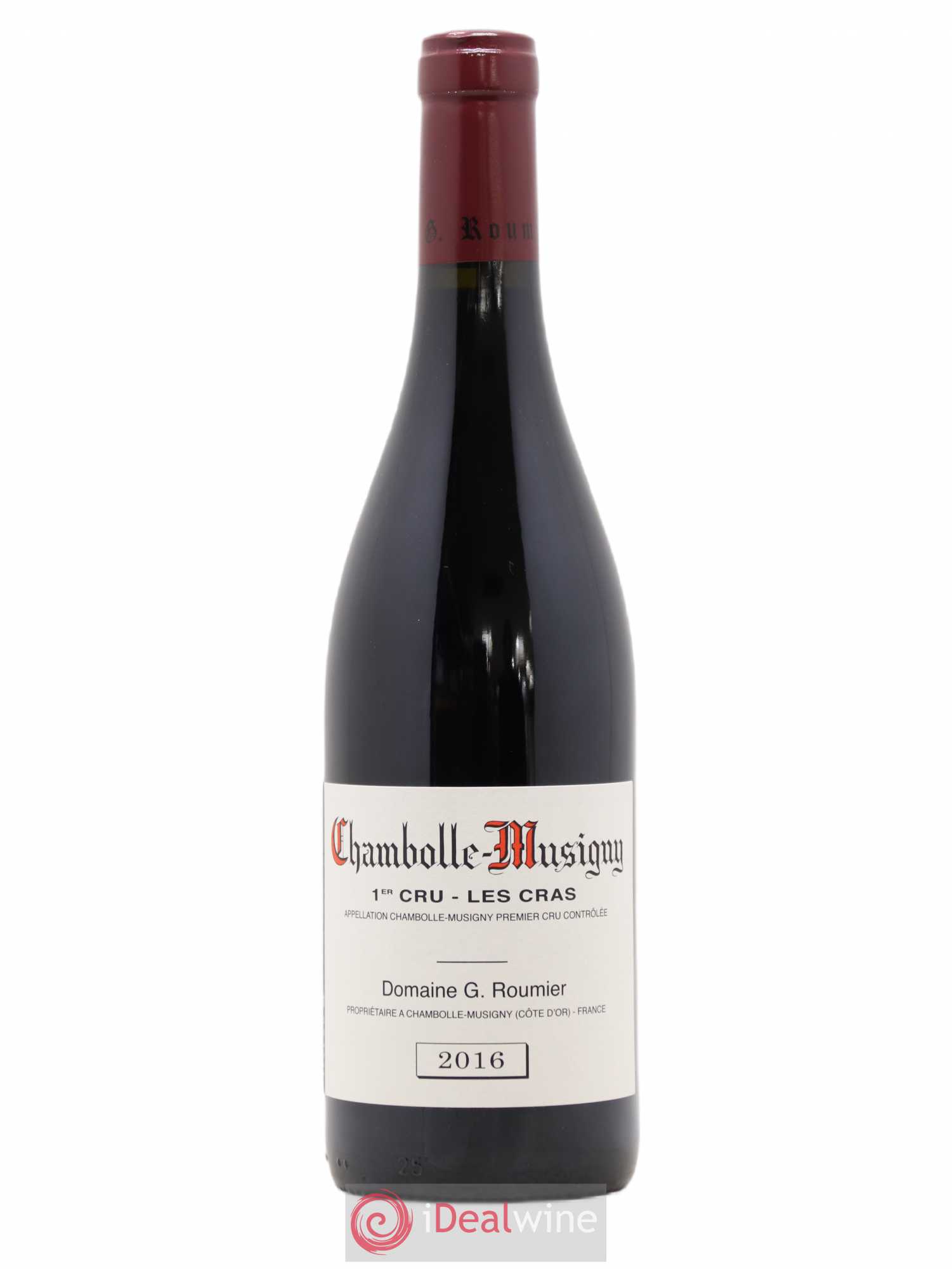 Chambolle-Musigny 1er Cru Les Cras Georges Roumier (Domaine) (sans prix de réserve) 2016 - Lot de 1 bouteille - 0
