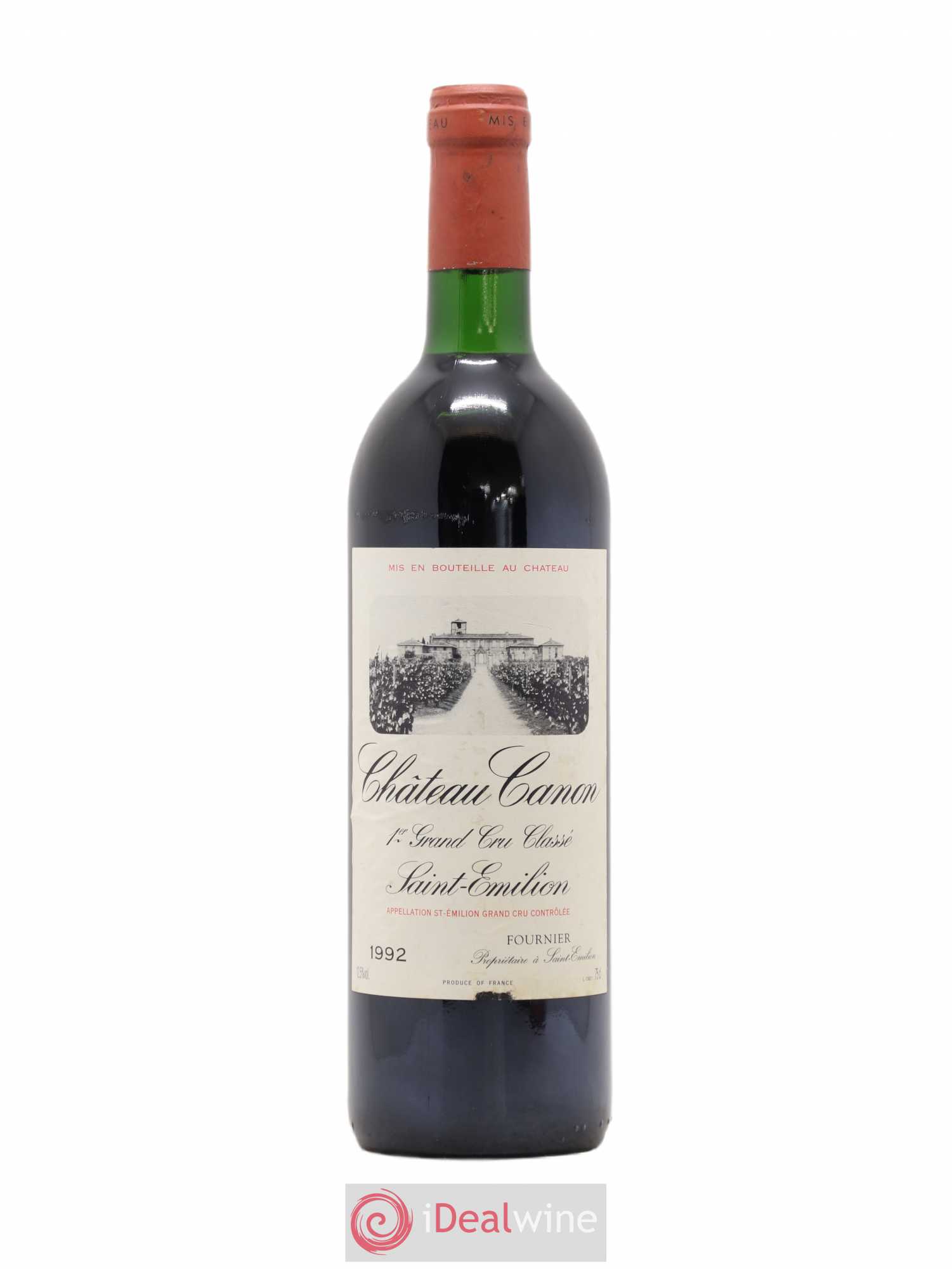 Château Canon 1er Grand Cru Classé B (sans prix de réserve) 1992 - Lot de 1 bouteille - 0