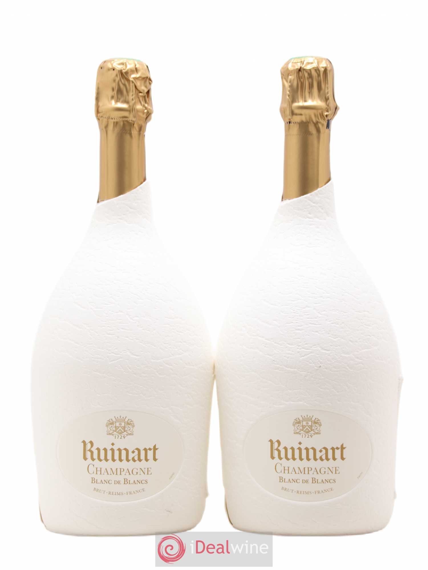 Blanc de Blancs Brut Ruinart (sans prix de réserve) - Lot de 2 bouteilles - 0
