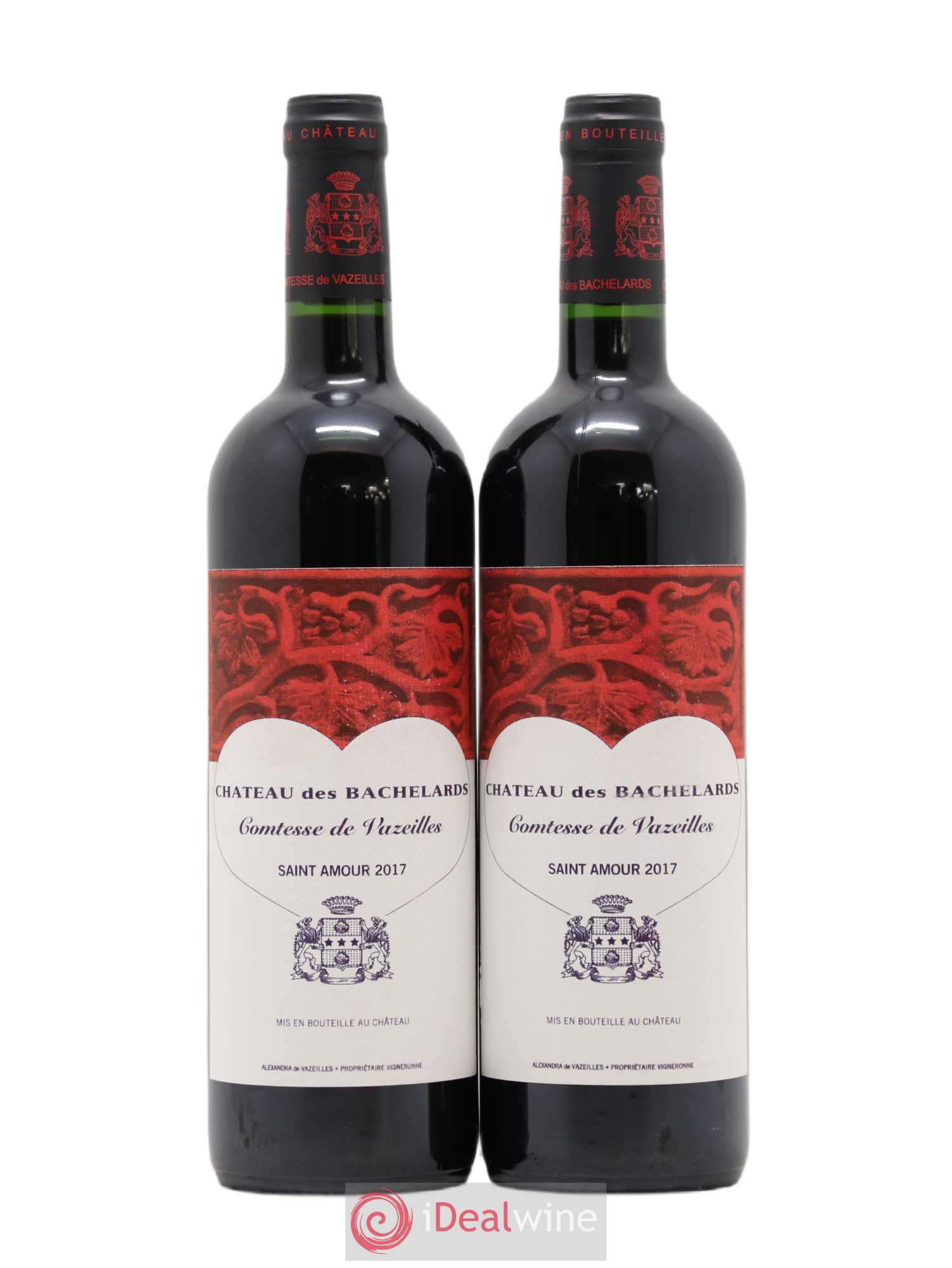 Saint-Amour Château des Bachelards (sans prix de réserve) 2017 - Lot de 2 bouteilles - 0