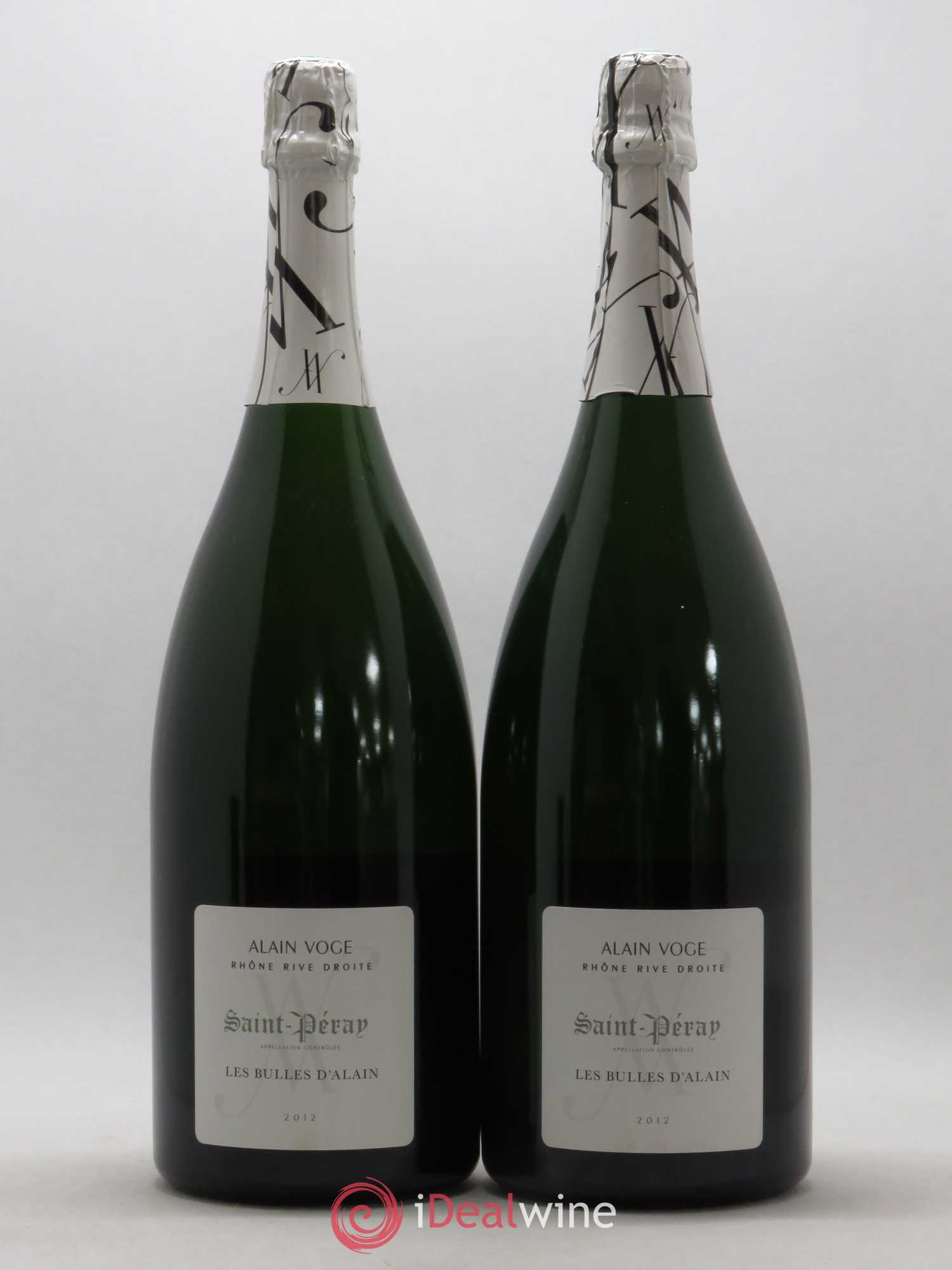 Saint-Péray Les Bulles d'Alain Alain Voge (Domaine) (sans prix de réserve) 2012 - Lot de 2 magnums - 0