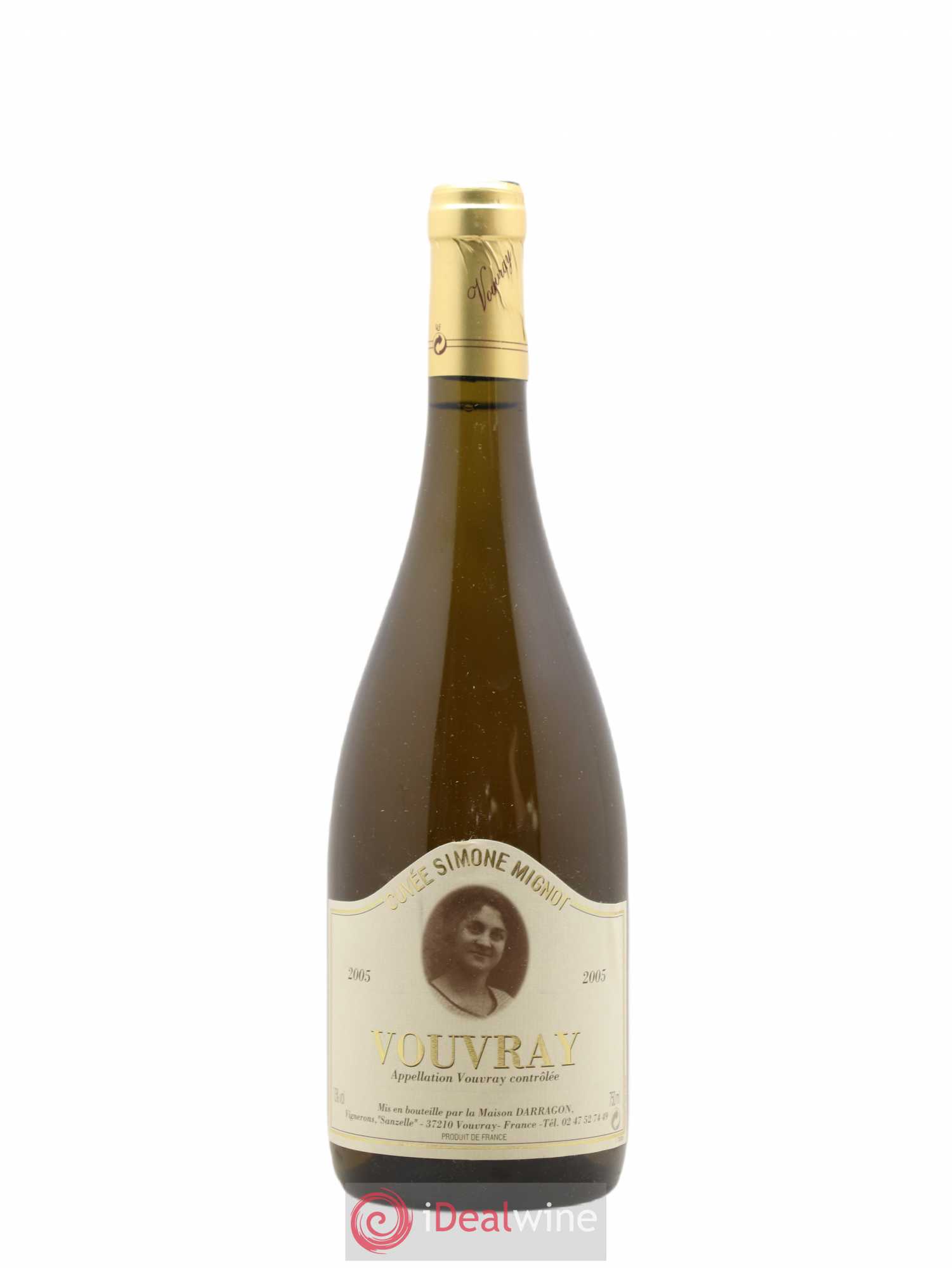 Vouvray Cuvee Simone Mignot Pierre Darragon (sans prix de réserve) (sans prix de réserve) 2005 - Posten von 1 Flasche - 0