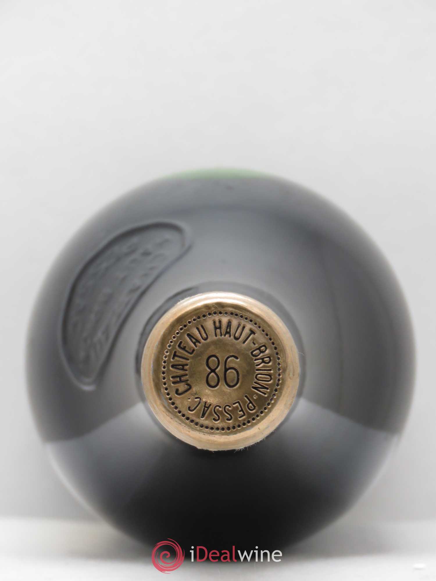 Château Haut Brion 1er Grand Cru Classé 1986 - Lot de 2 bouteilles - 1