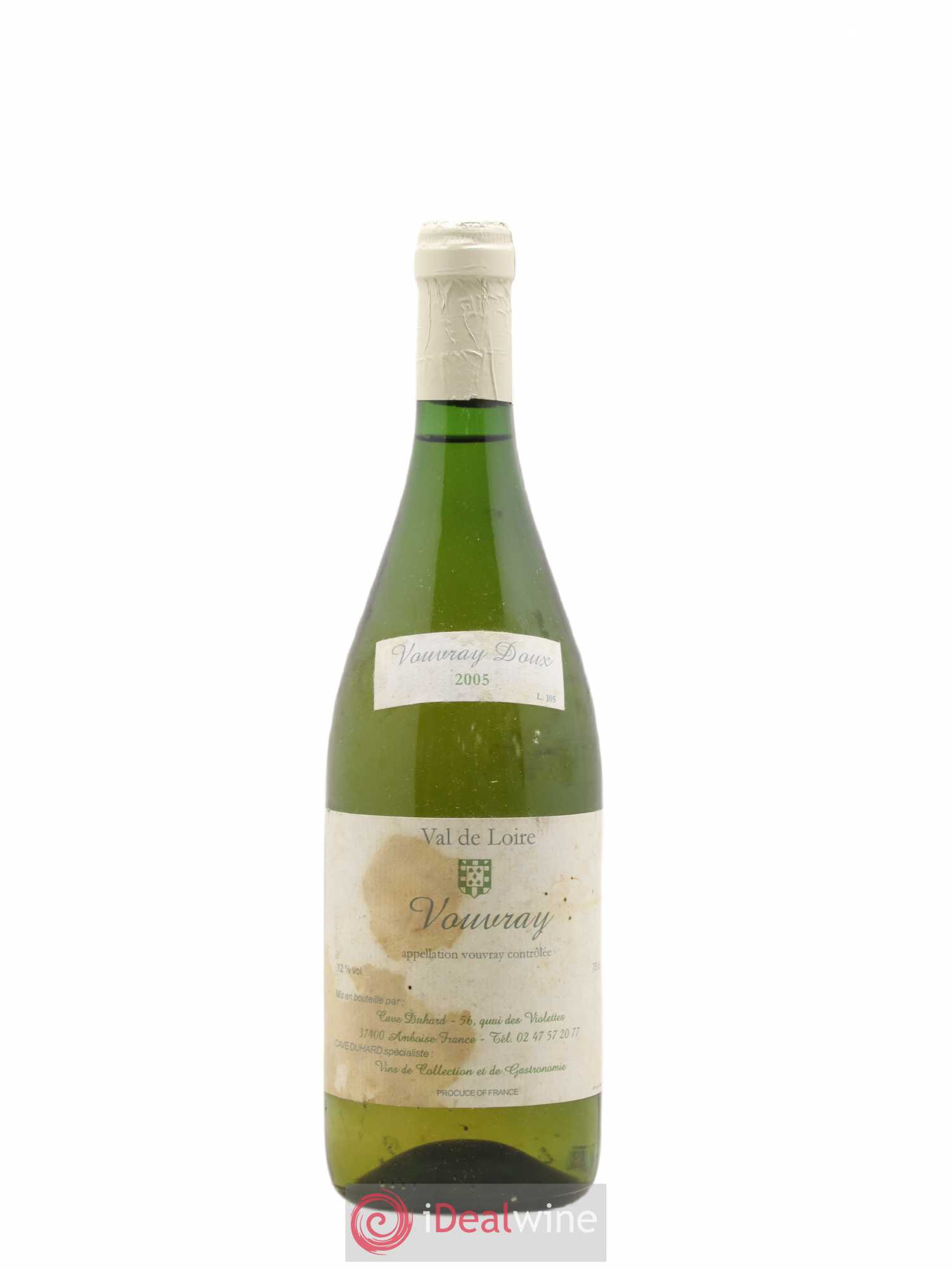 Vouvray Duhart (sans prix de réserve) 2005 - Posten von 1 Flasche - 0