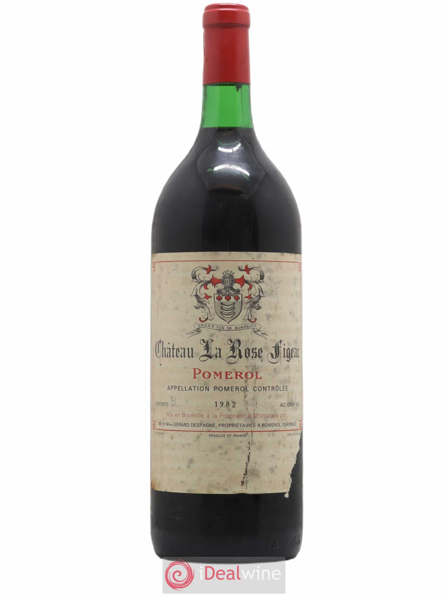Château la Rose Figeac (sans prix de réserve) 1982 - Lot de 1 magnum - 0