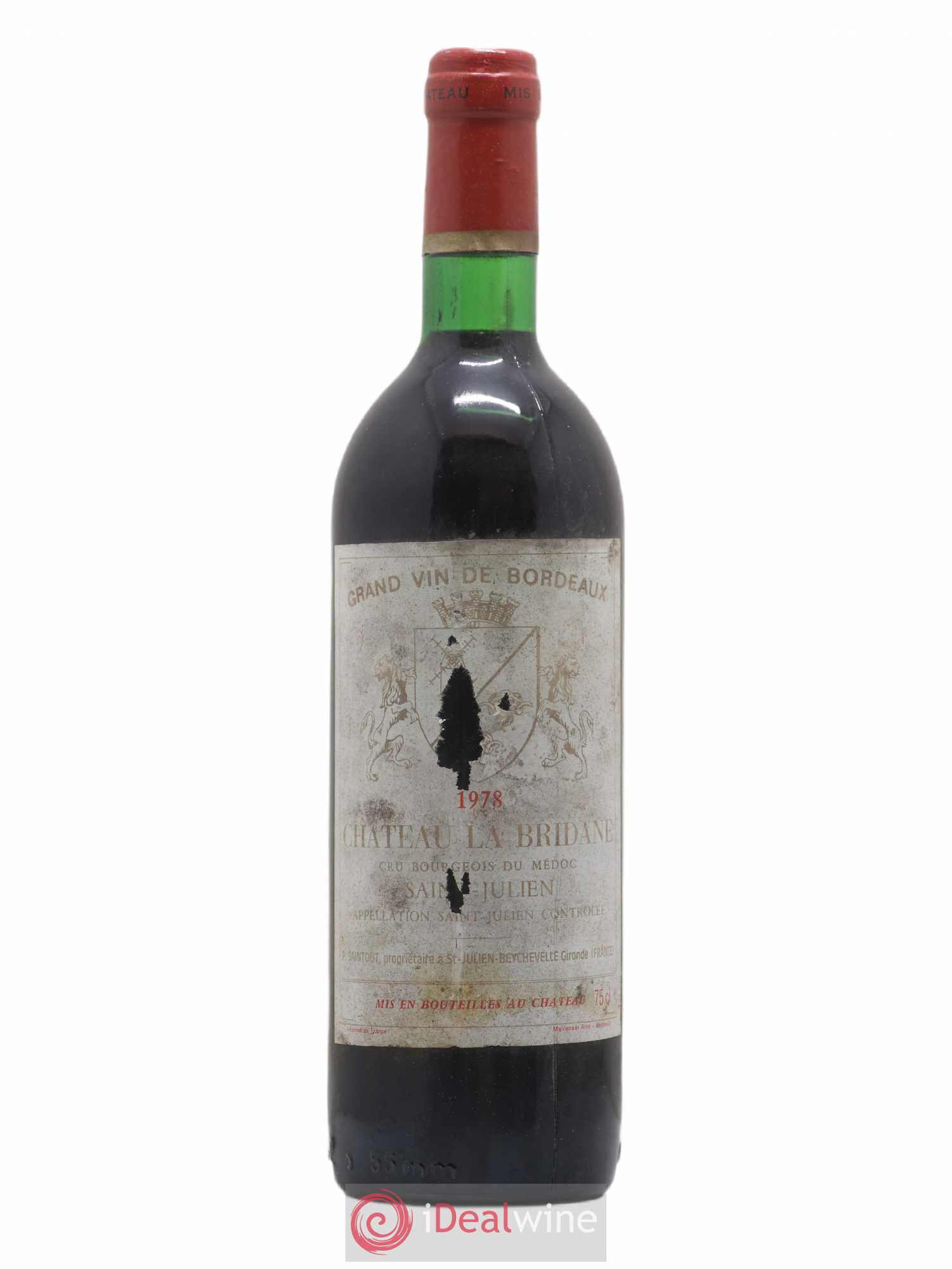 Château la Bridane Cru Bourgeois (sans prix de réserve) 1978 - Lot de 1 bouteille - 0