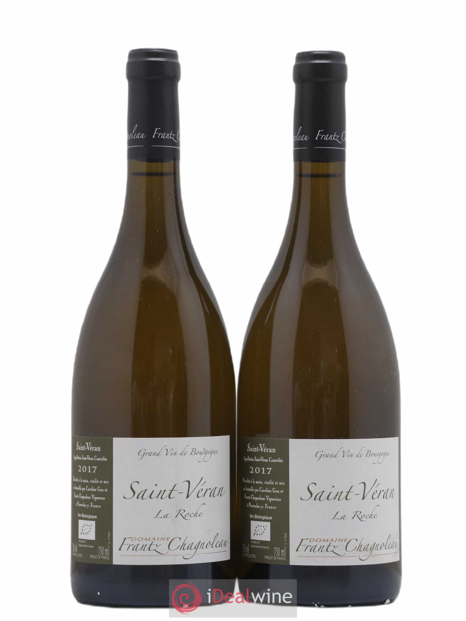 Saint-Véran La Roche F Chagnoleau (sans prix de réserve) 2017 - Posten von 2 Flaschen - 0