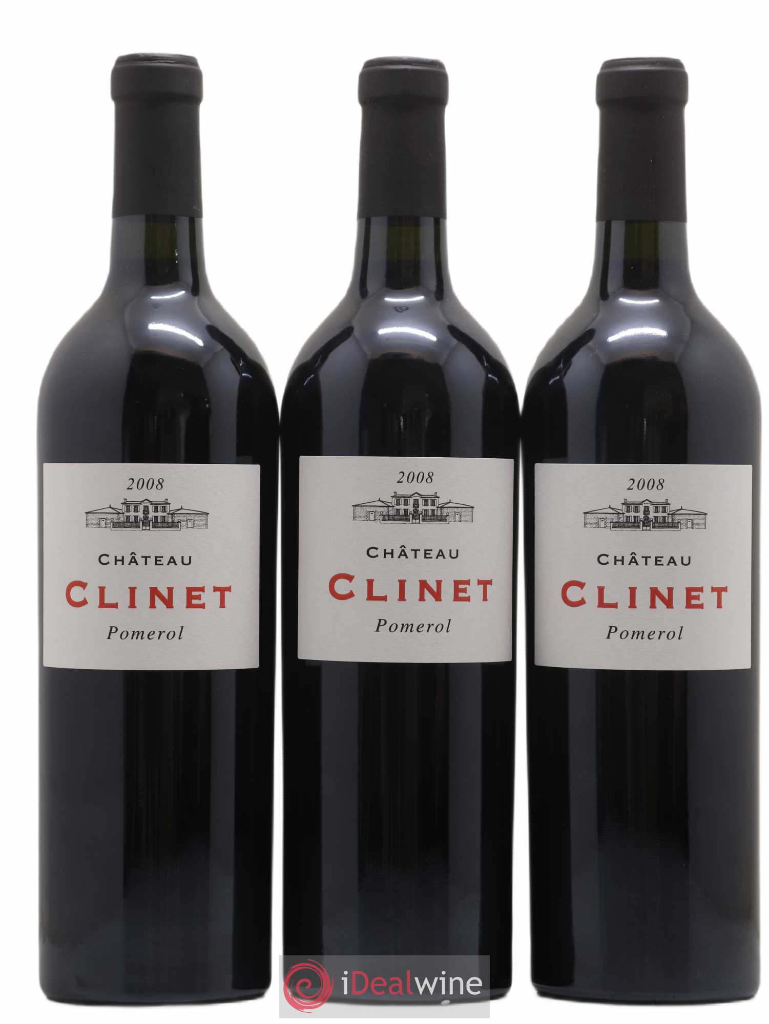 Château Clinet 2008 - Lot de 6 bouteilles - 2