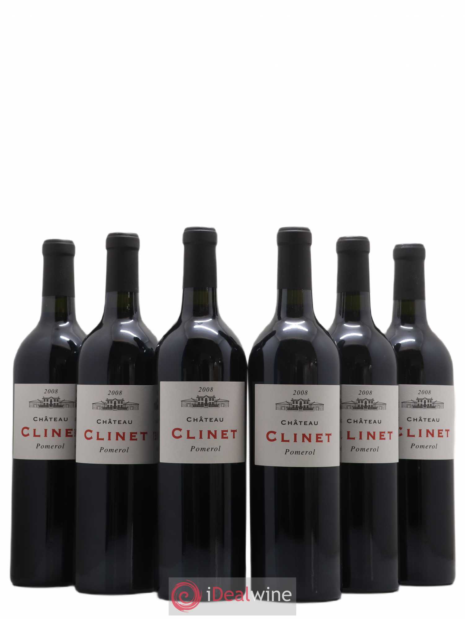 Château Clinet 2008 - Lot de 6 bouteilles - 0