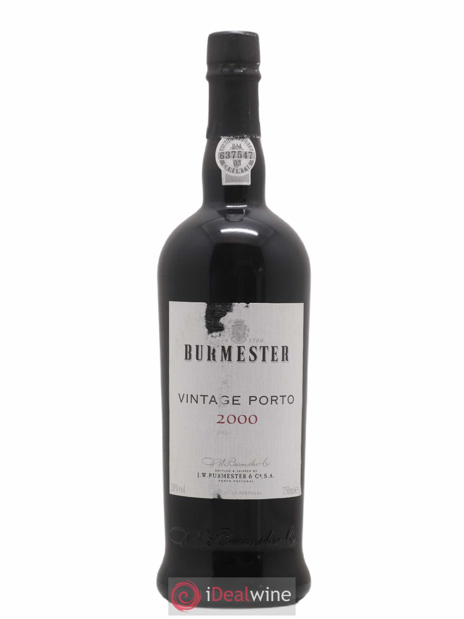 Porto Burmester Vintage (sans prix de réserve) 2000 - Lot de 1 bouteille - 0